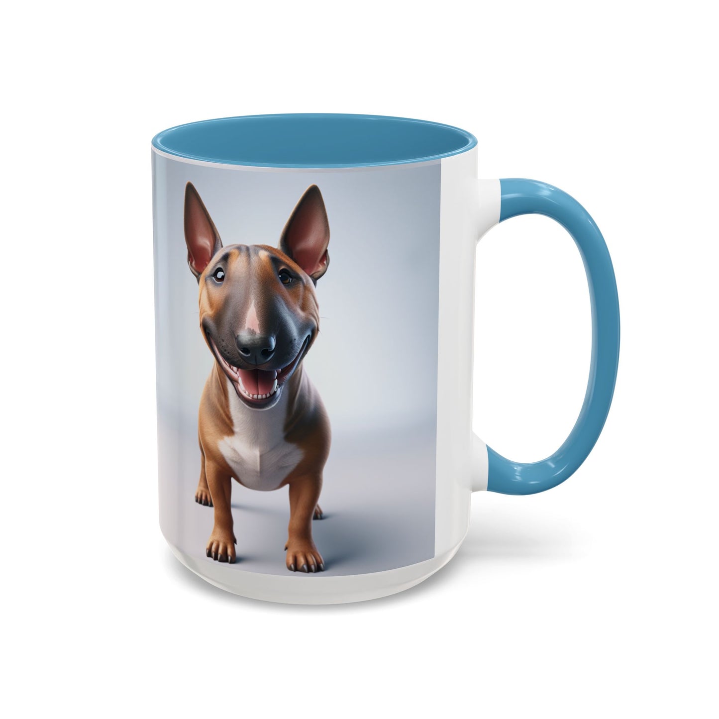 Miniature Bull Terrier Accent Coffee Mug - Perfect Gift for Dog Lovers