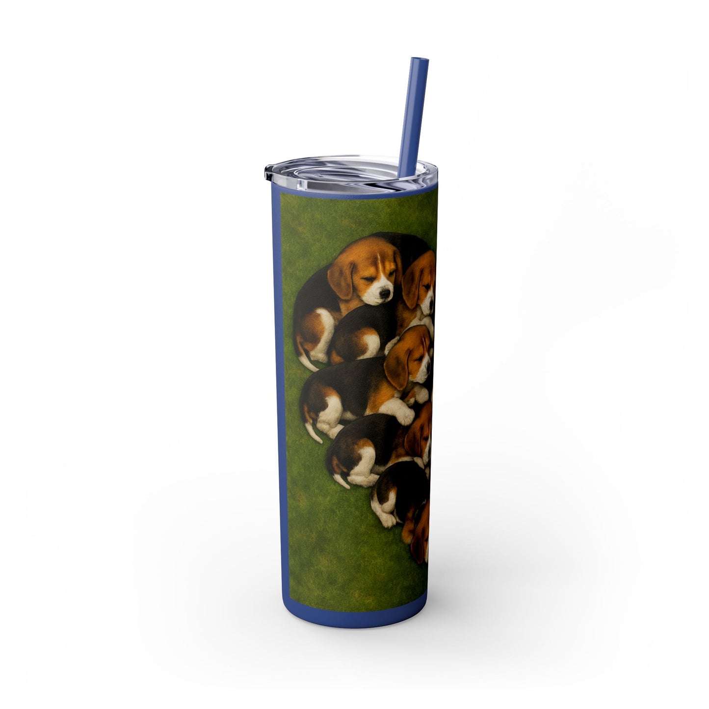 Beagle puppies Tumbler with Straw, 20oz