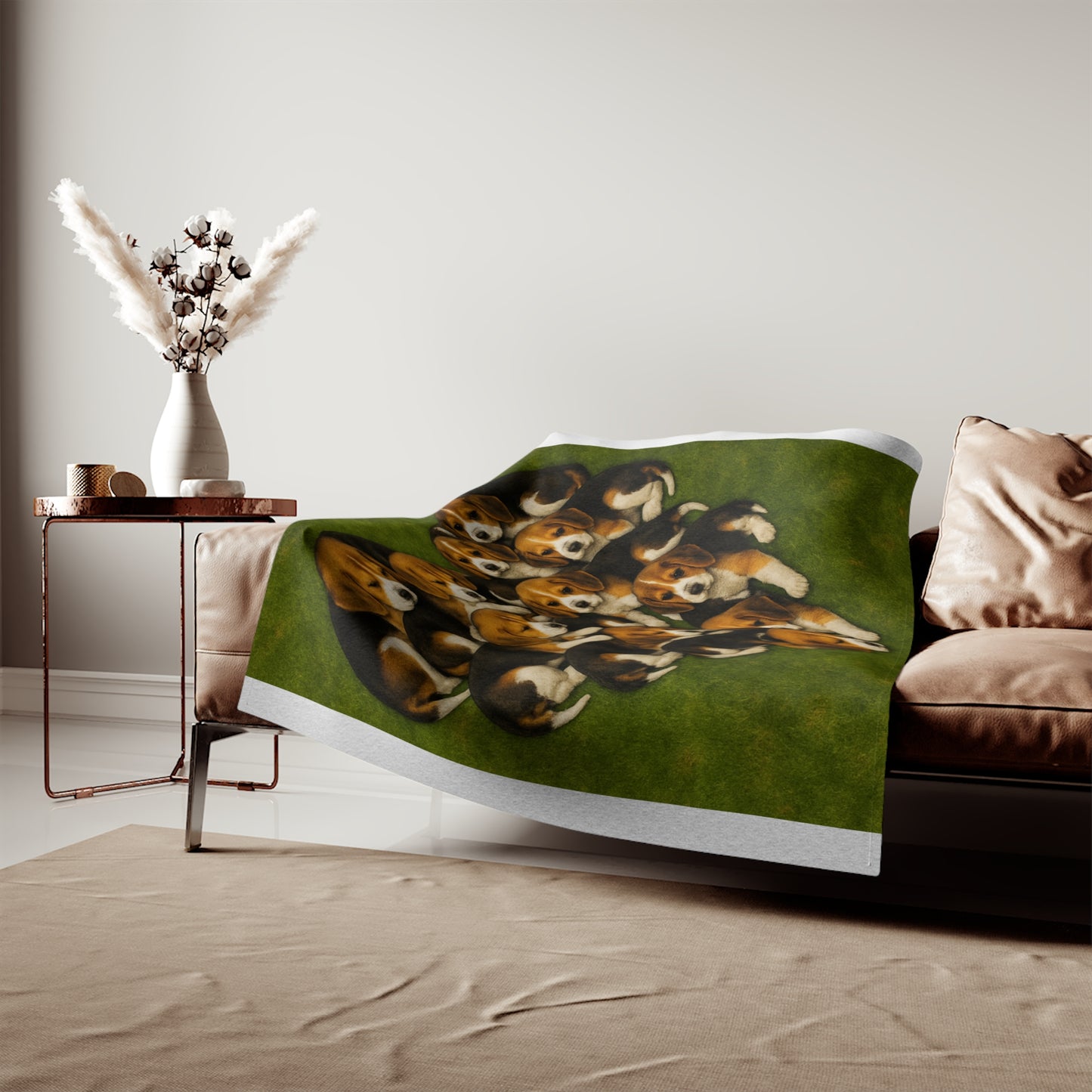 Beagle puppies Sweatshirt Blanket