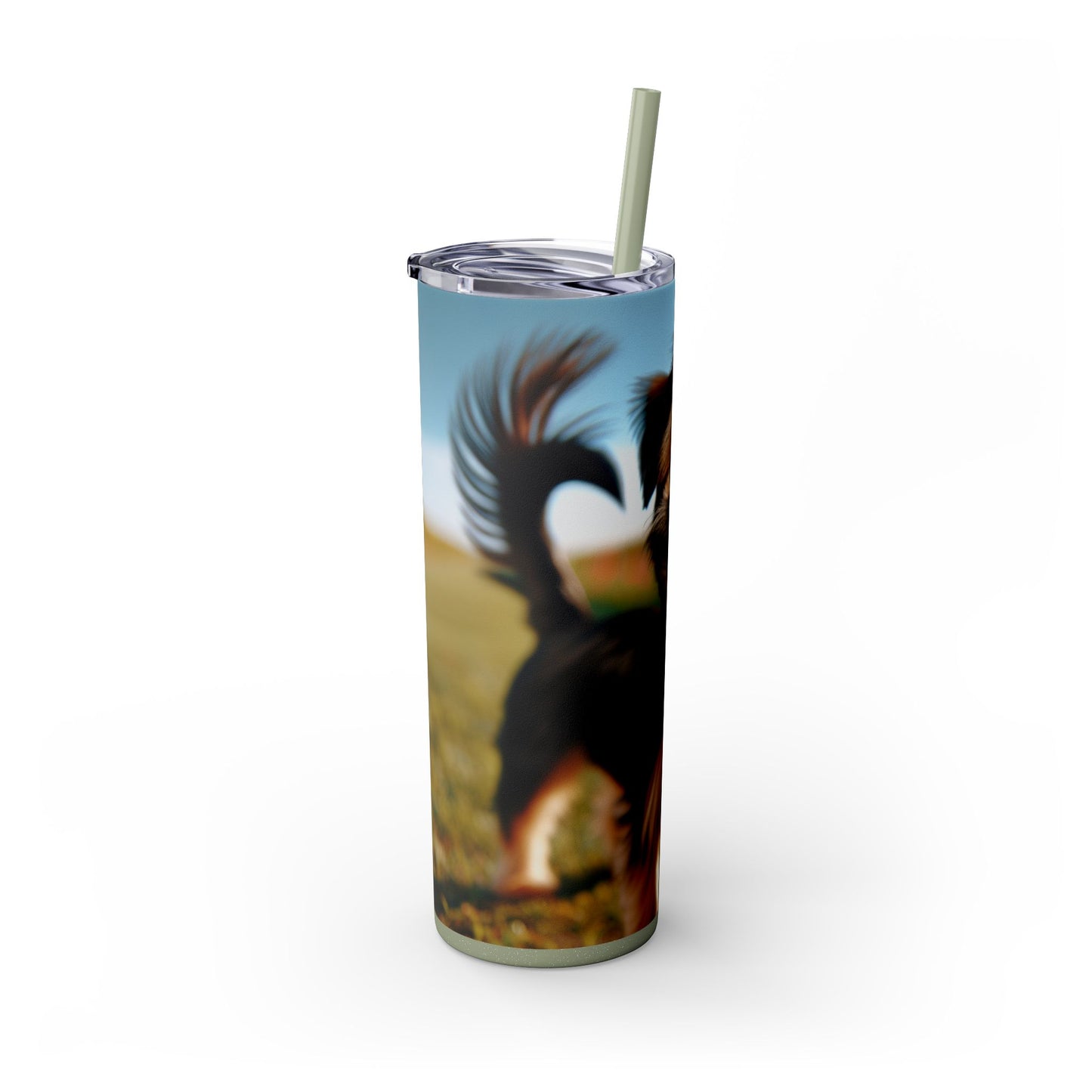 Griffon Bruxellois Tumbler with Straw, 20oz