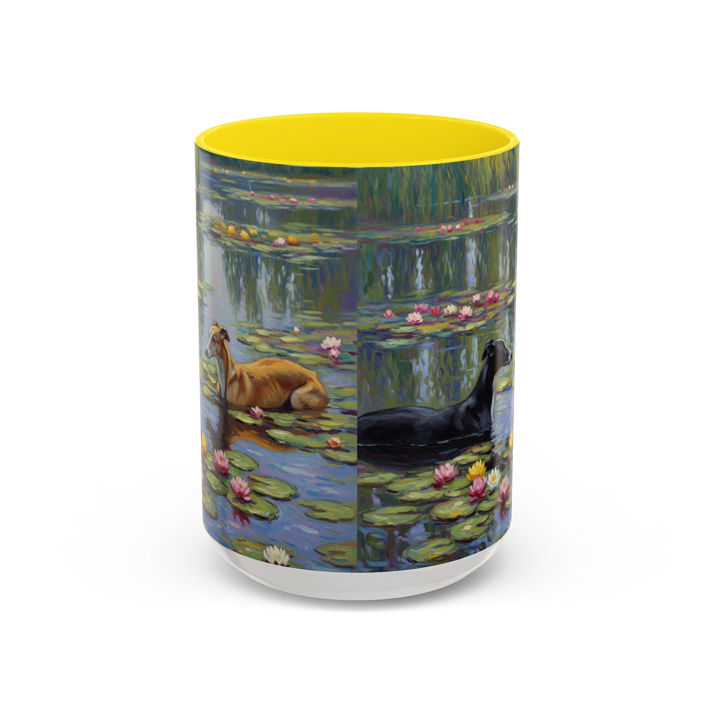 Greyhound Accent Coffee Mug - Perfect Gift for Dog Lovers