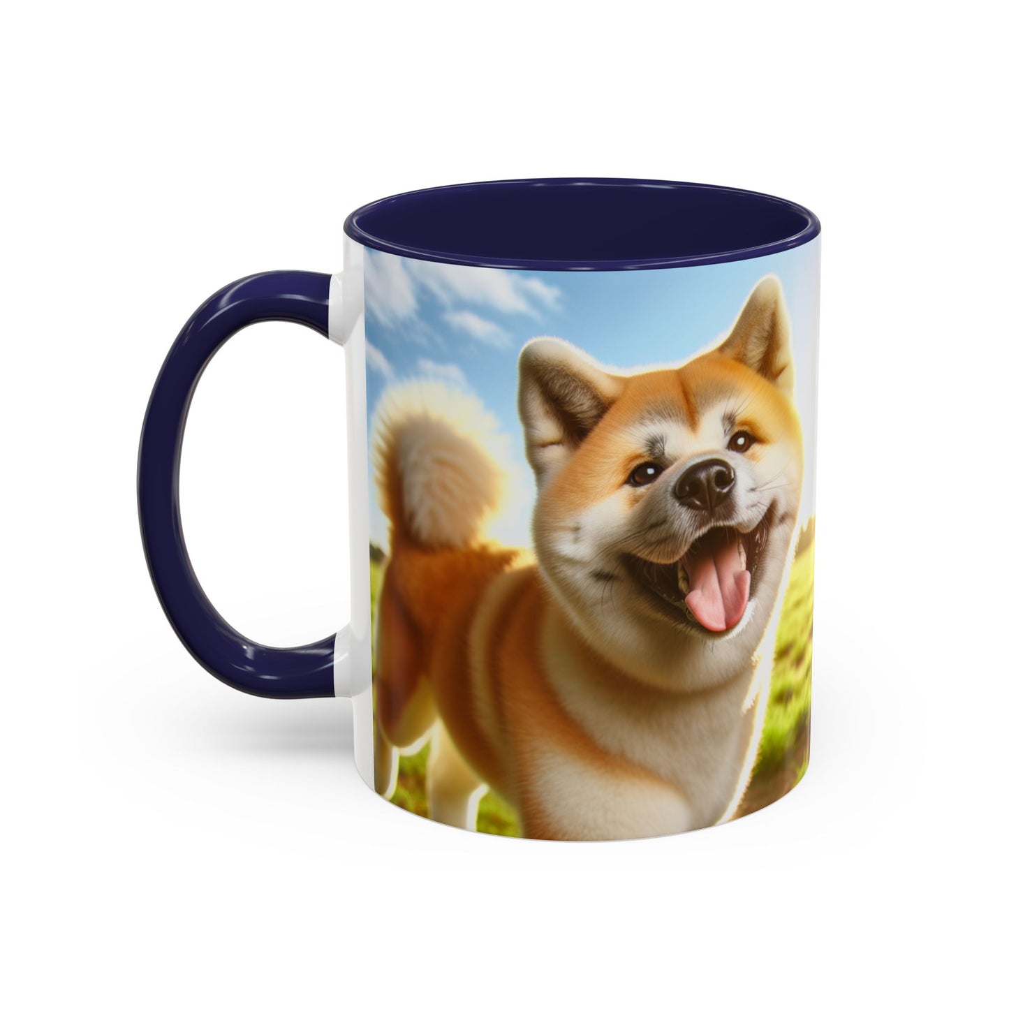 Akita Accent Coffee Mug - Perfect Gift for Dog Lovers