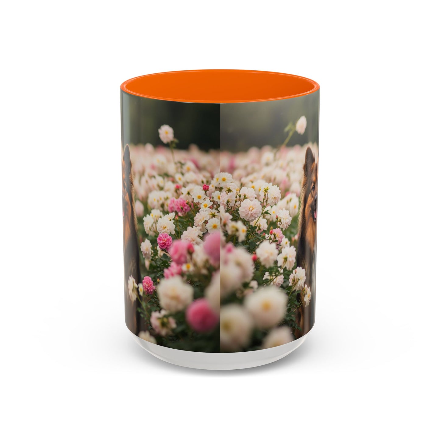 Bohemian Shepherd Accent Coffee Mug - Perfect Gift for Dog Lovers