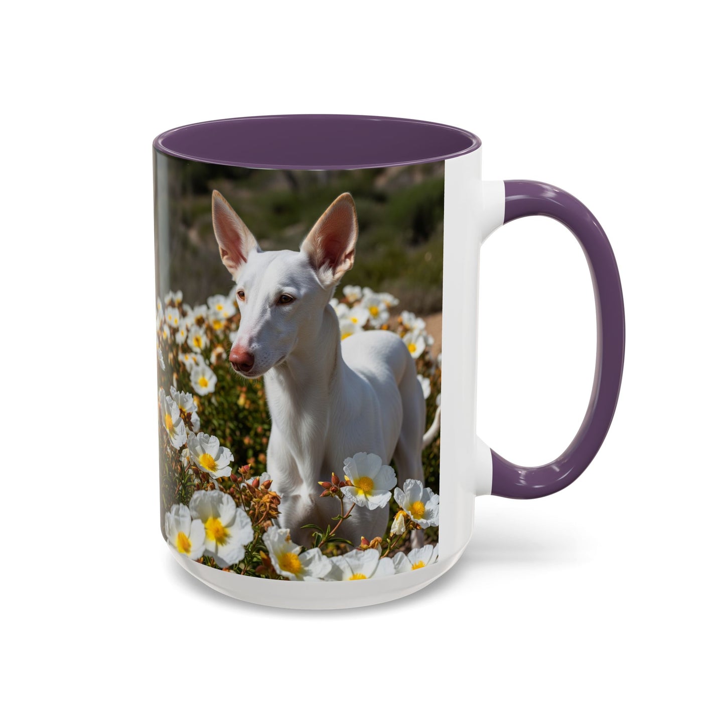 Ibizan Hound Accent Coffee Mug - Perfect Gift for Dog Lovers