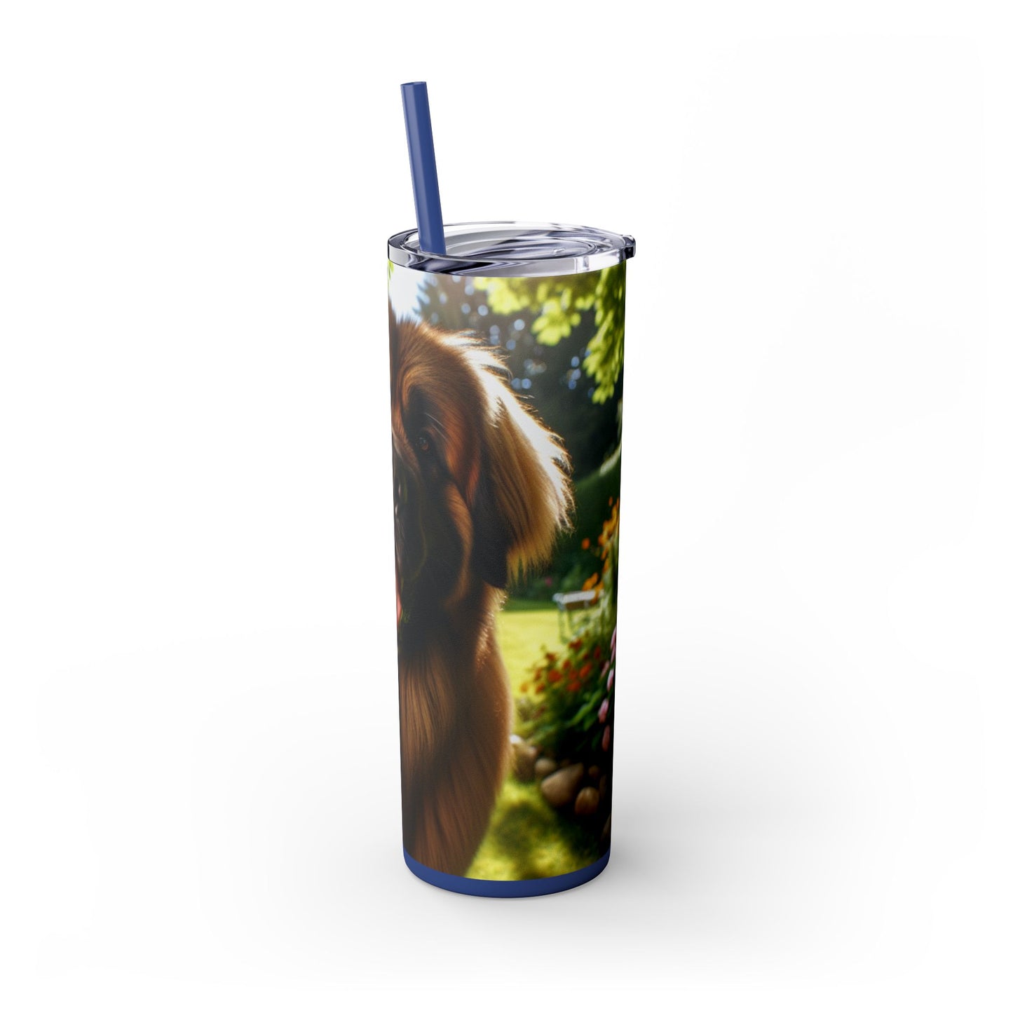 Leonberger Tumbler with Straw, 20oz