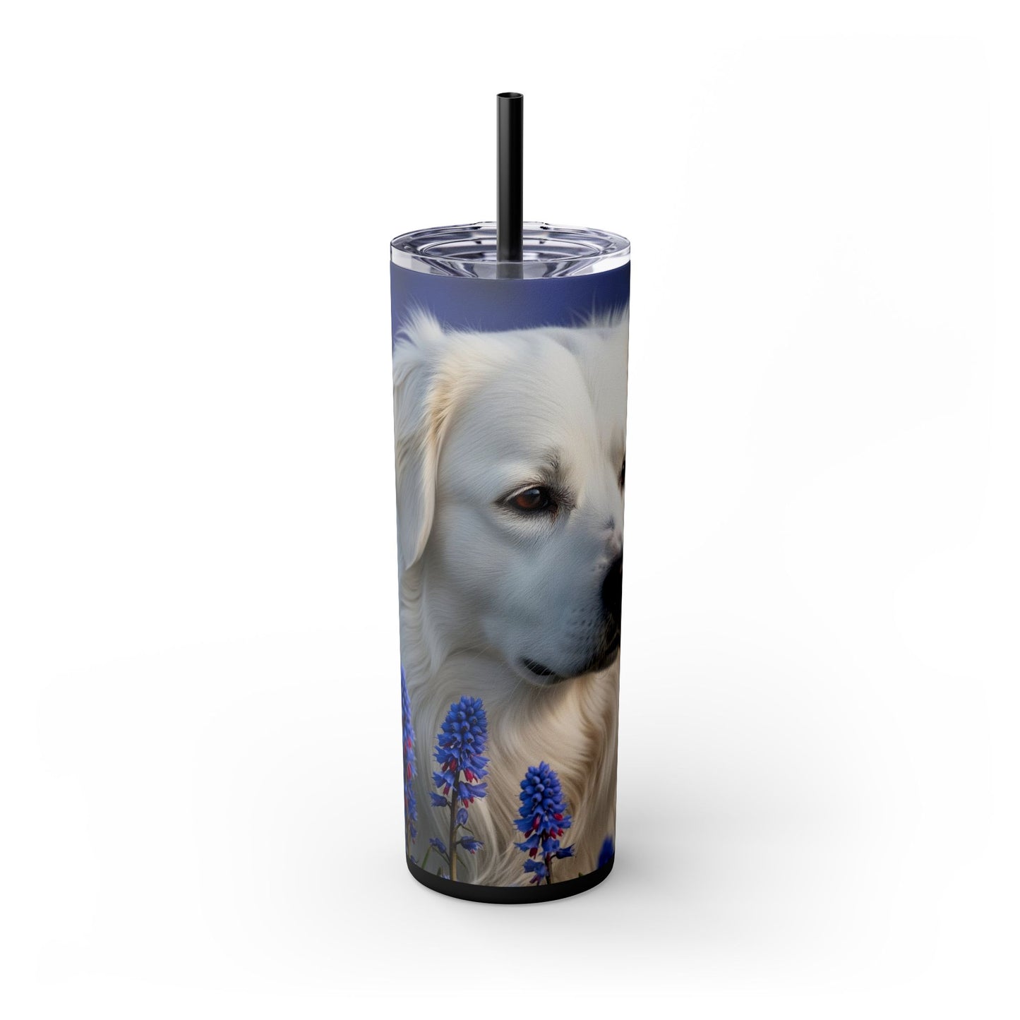 Portuguese Sheepdog Tumbler with Straw, 20oz