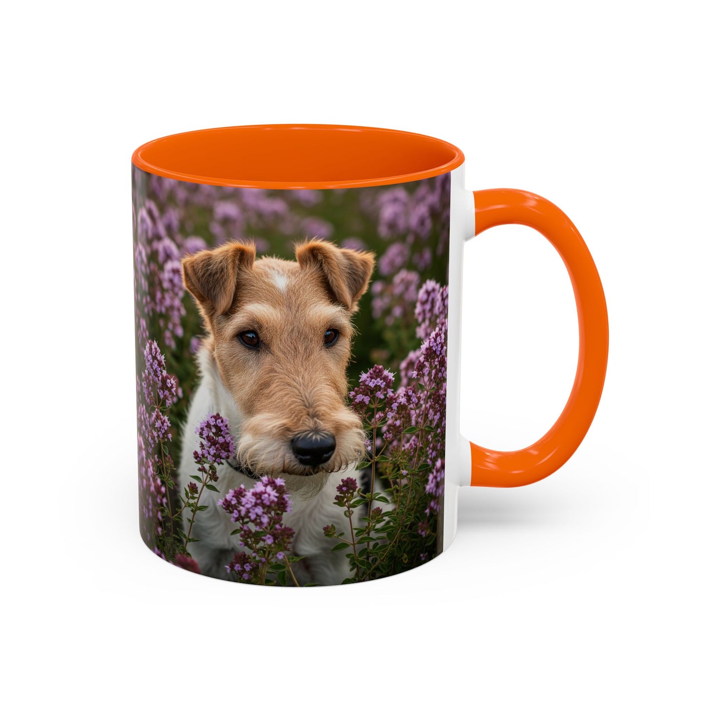 Fox Terrier Accent Coffee Mug - Perfect Gift for Dog Lovers