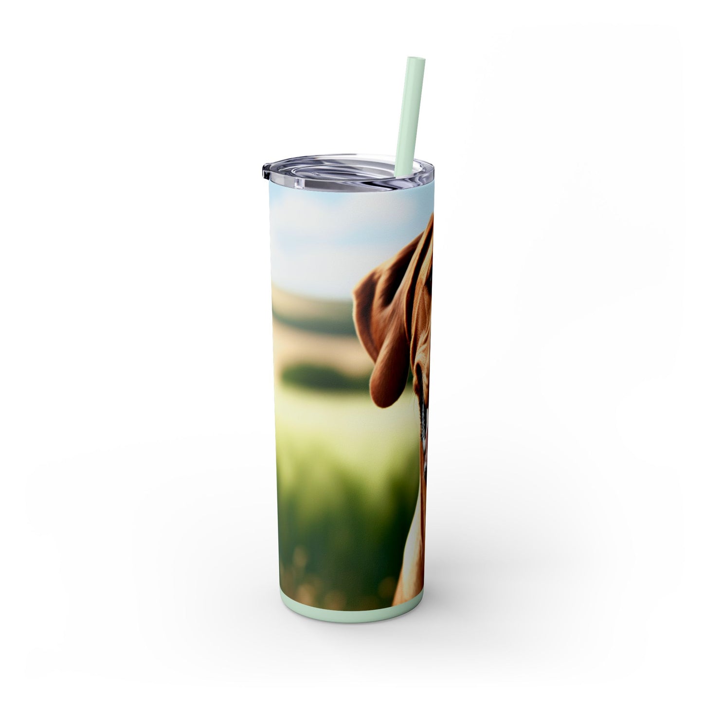 Portuguese Pointer Tumbler with Straw, 20oz