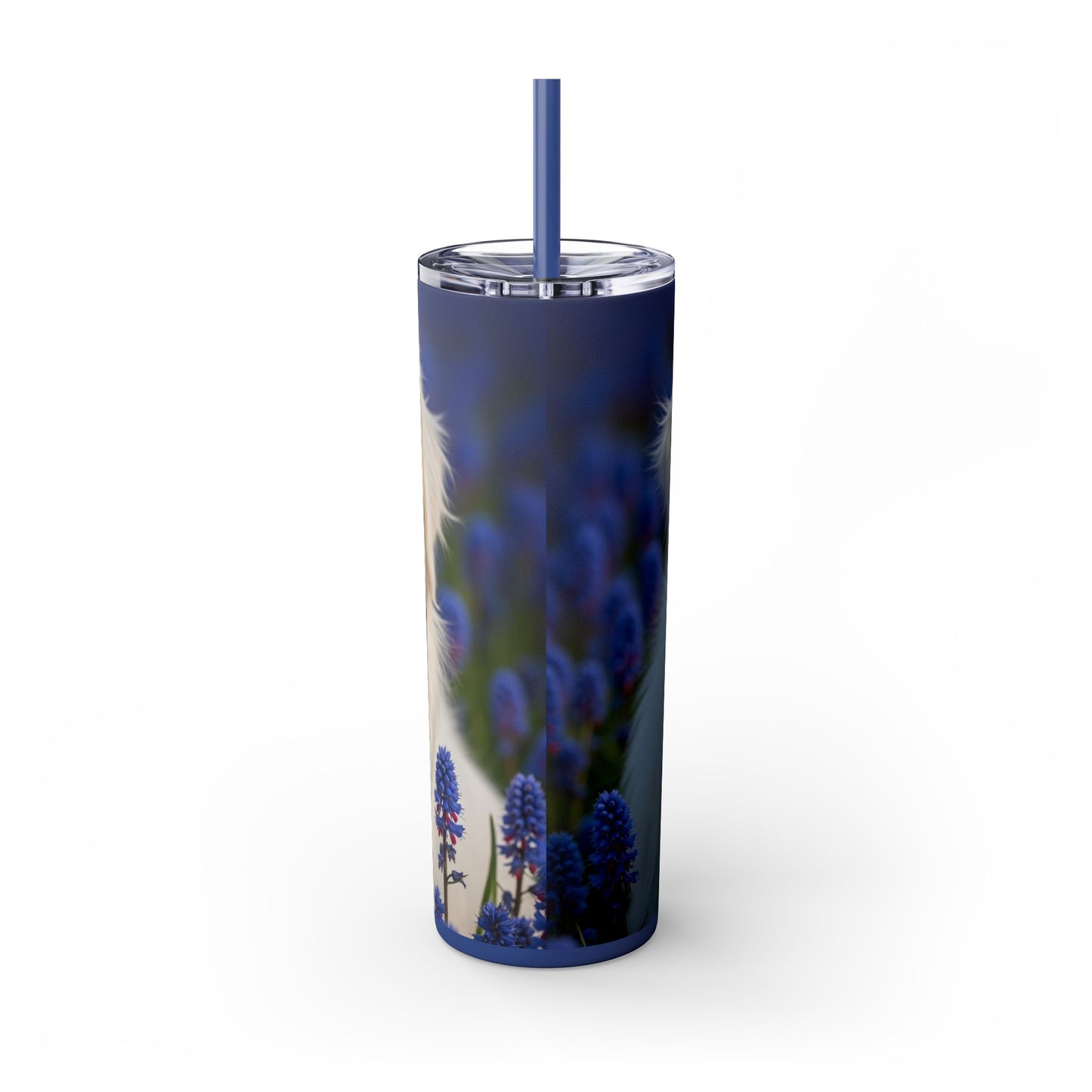 Portuguese Sheepdog Tumbler with Straw, 20oz