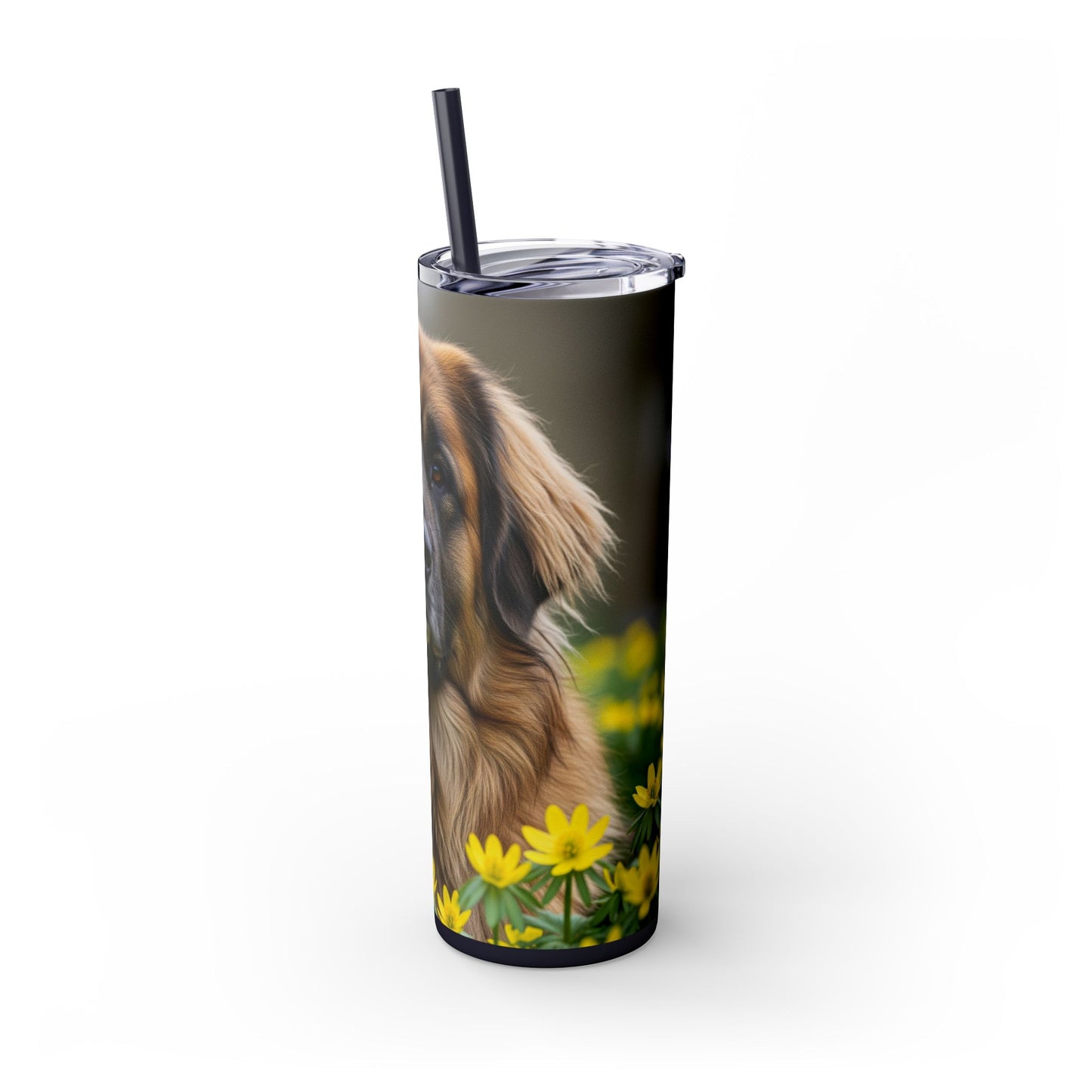 Leonberger Tumbler with Straw, 20oz