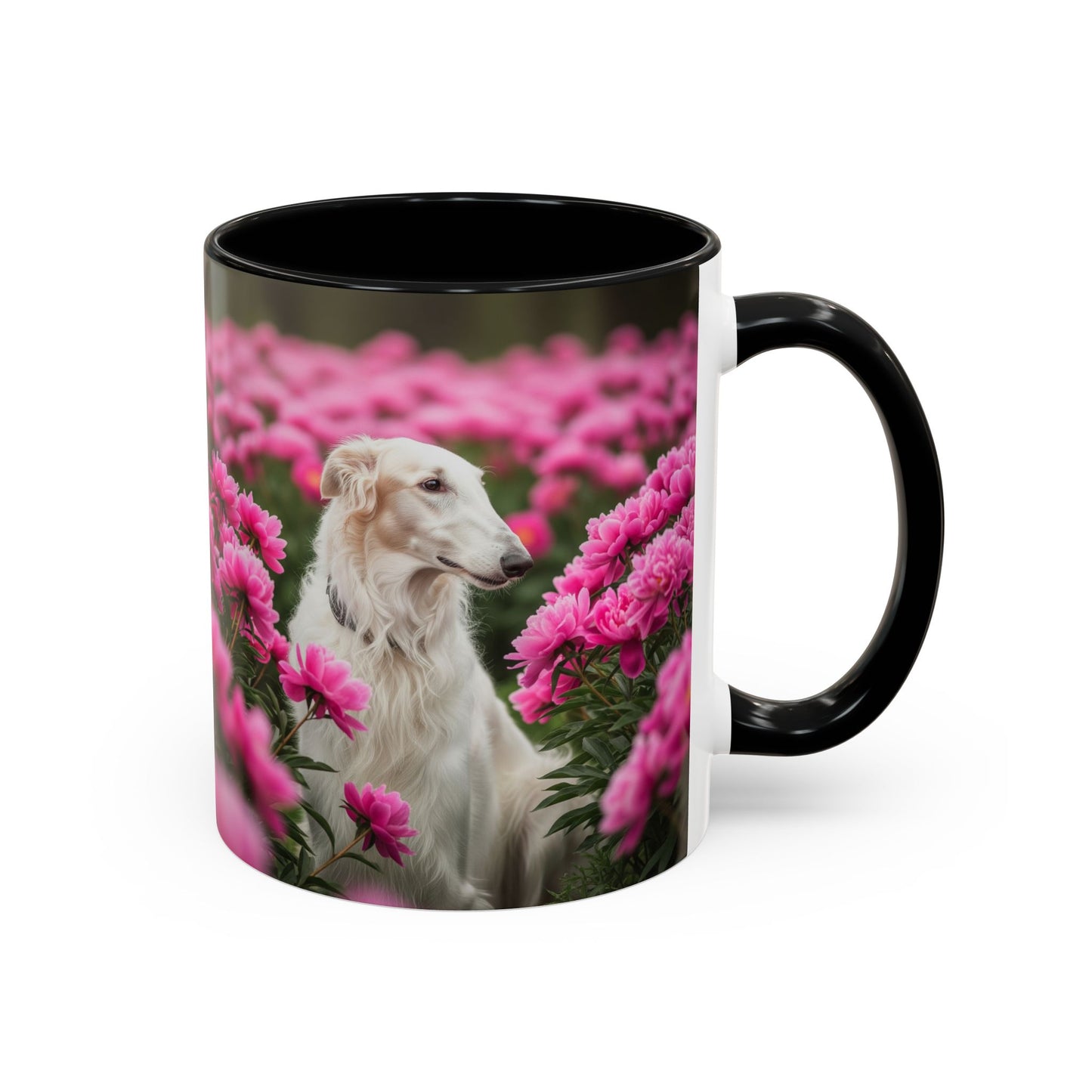 Borzoi Accent Coffee Mug - Perfect Gift for Dog Lovers
