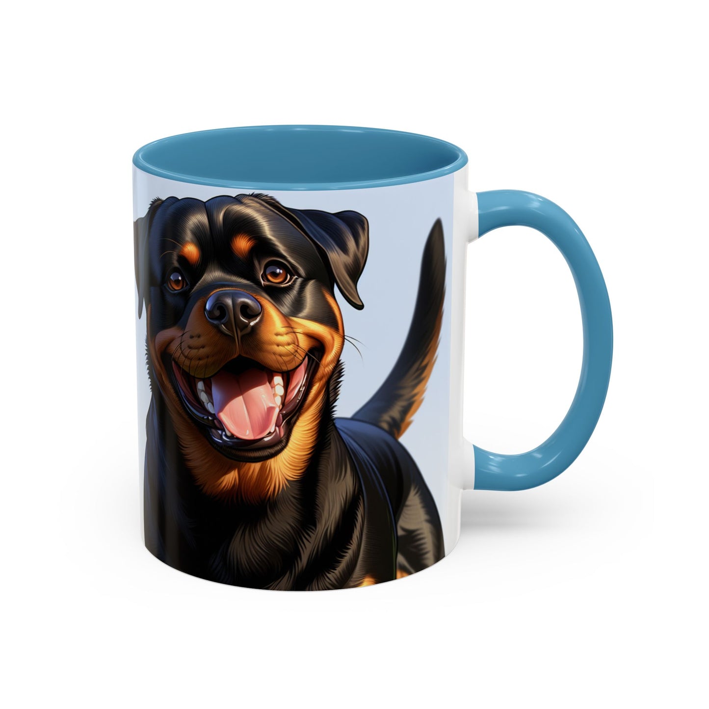 Rottweiler Accent Coffee Mug - Perfect Gift for Dog Lovers