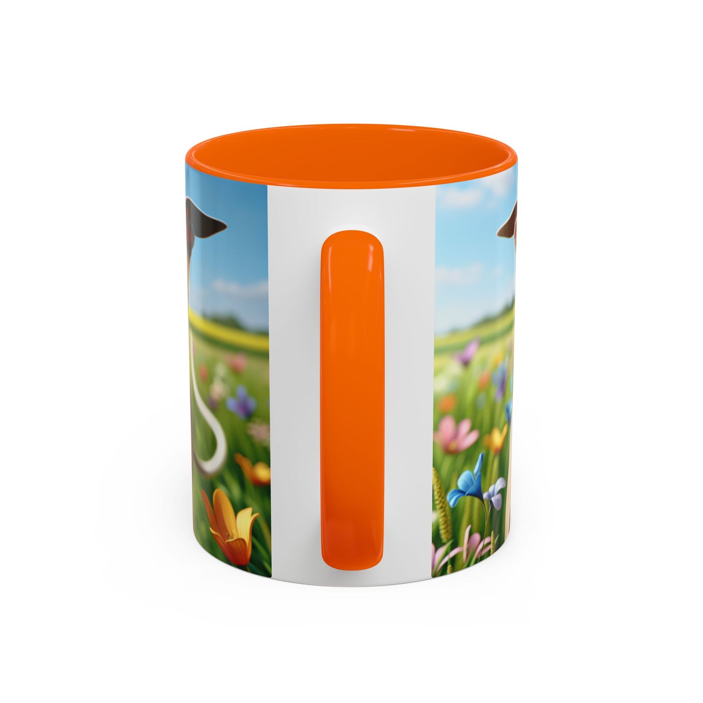 Whippet Accent Coffee Mug - Perfect Gift for Dog Lovers