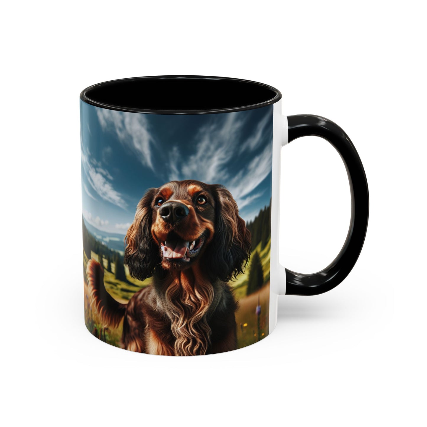 Deutscher Wachtelhund Accent Coffee Mug - Perfect Gift for Dog Lovers