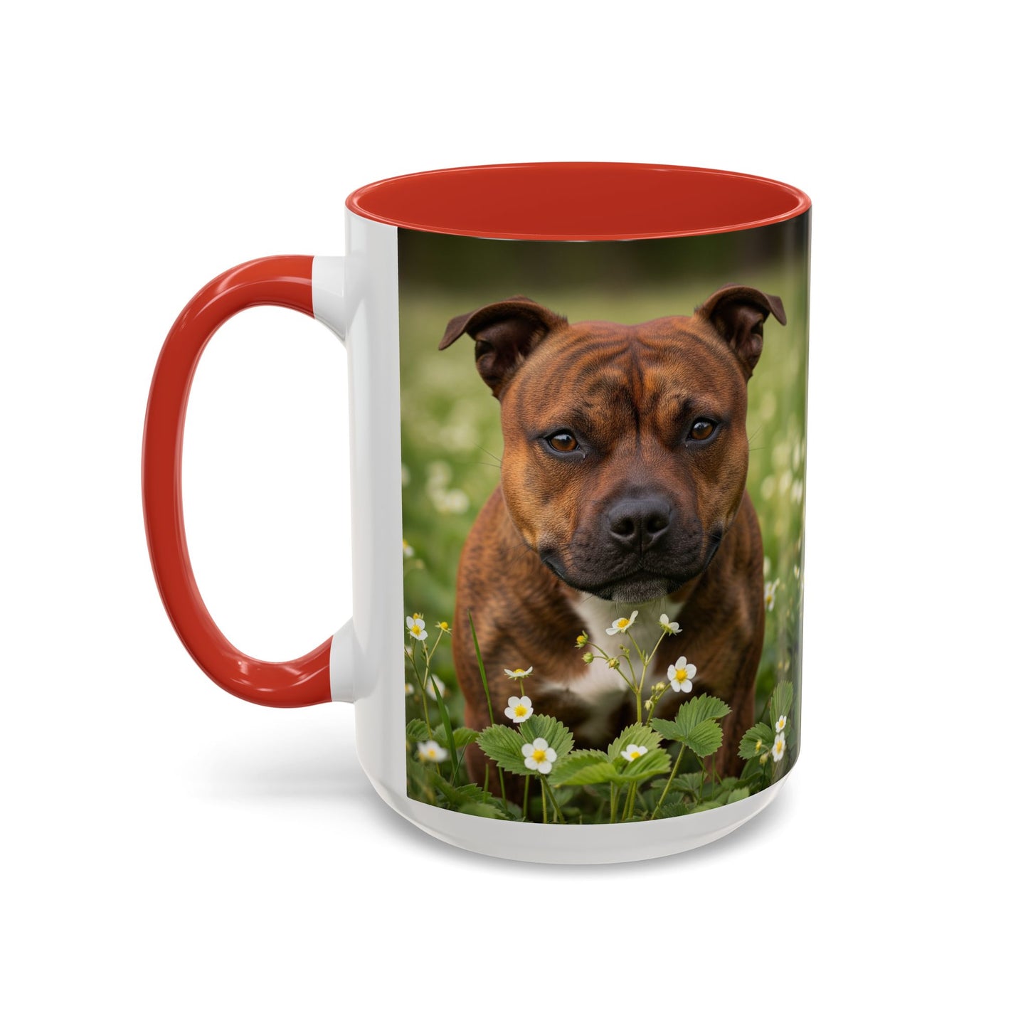 Staffordshire Bull Terrier Accent Coffee Mug - Perfect Gift for Dog Lovers