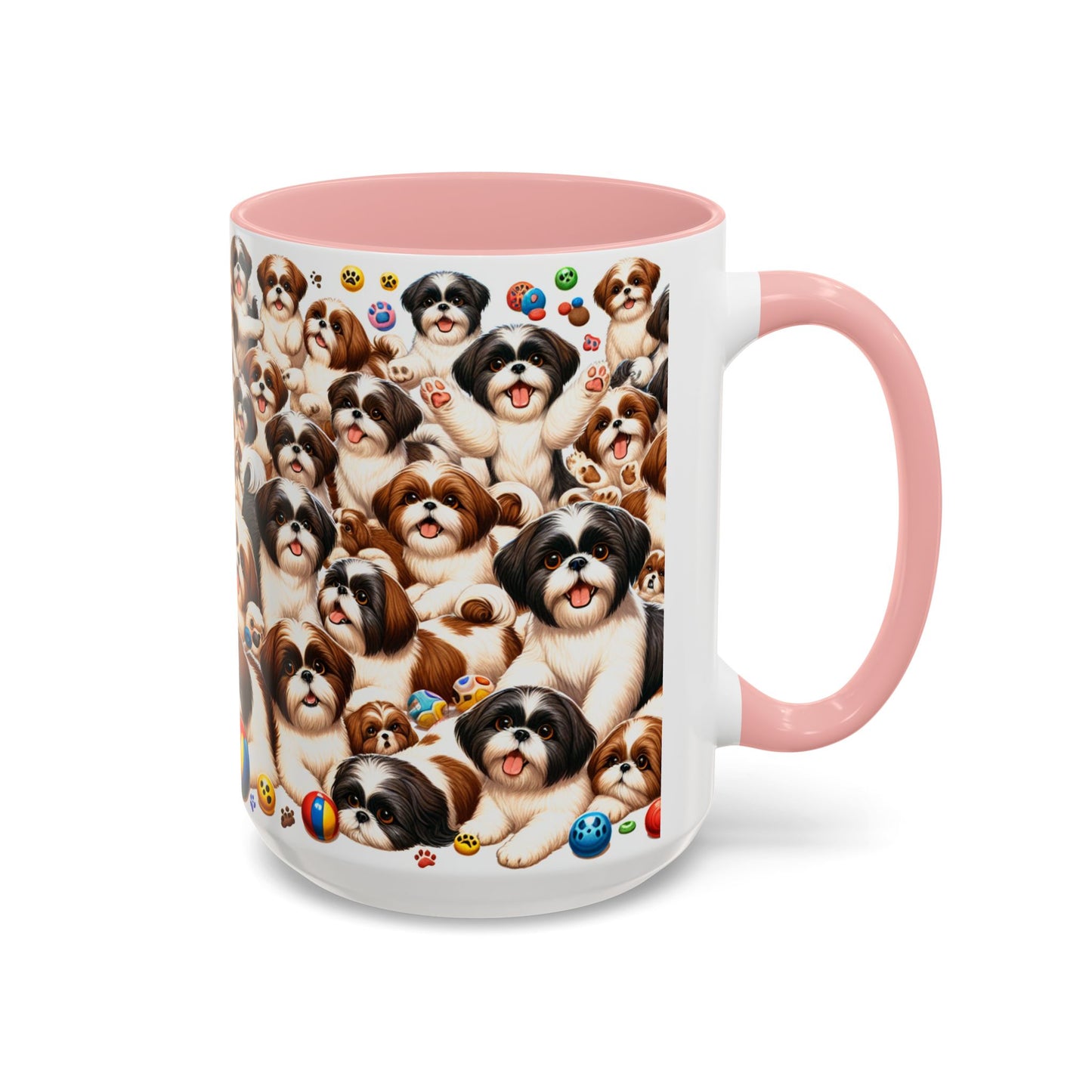 Shih Tzu Accent Coffee Mug - Perfect Gift for Dog Lovers
