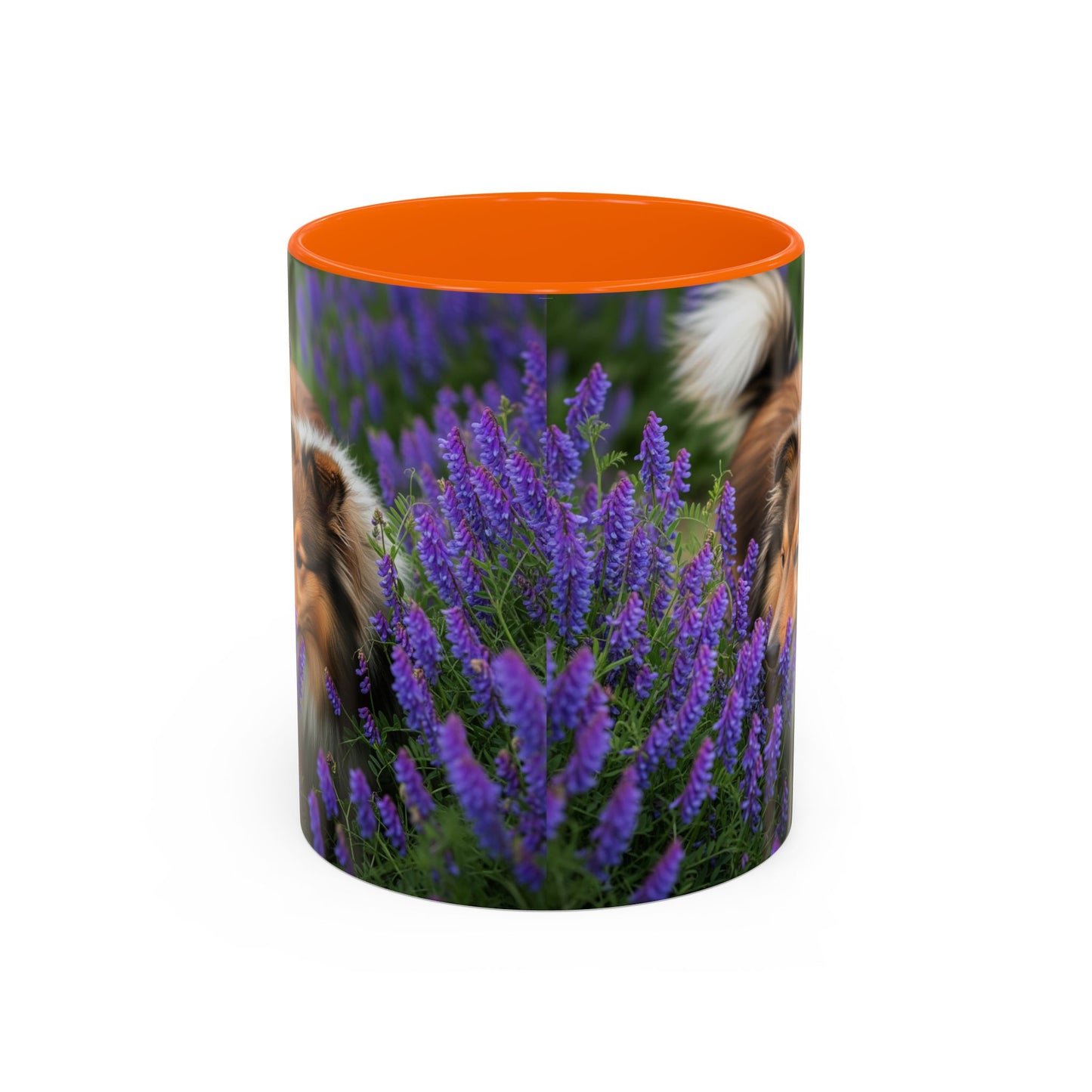 Shetland Sheepdog Accent Coffee Mug - Perfect Gift for Dog Lovers
