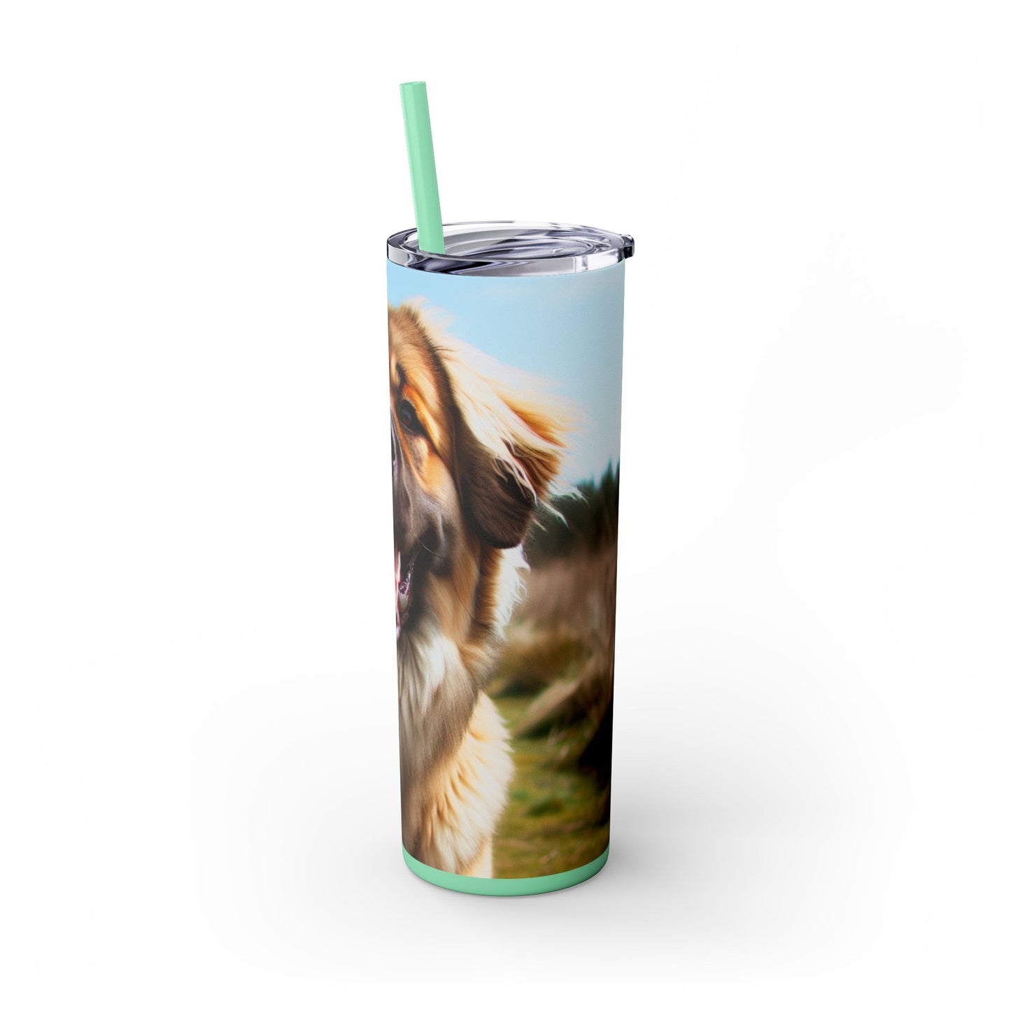 Estrela Mountain Dog Tumbler with Straw, 20oz