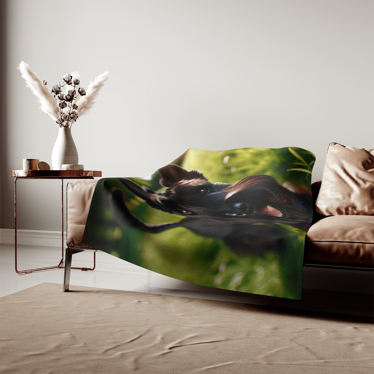 Scottish Terrier Sweatshirt Blanket
