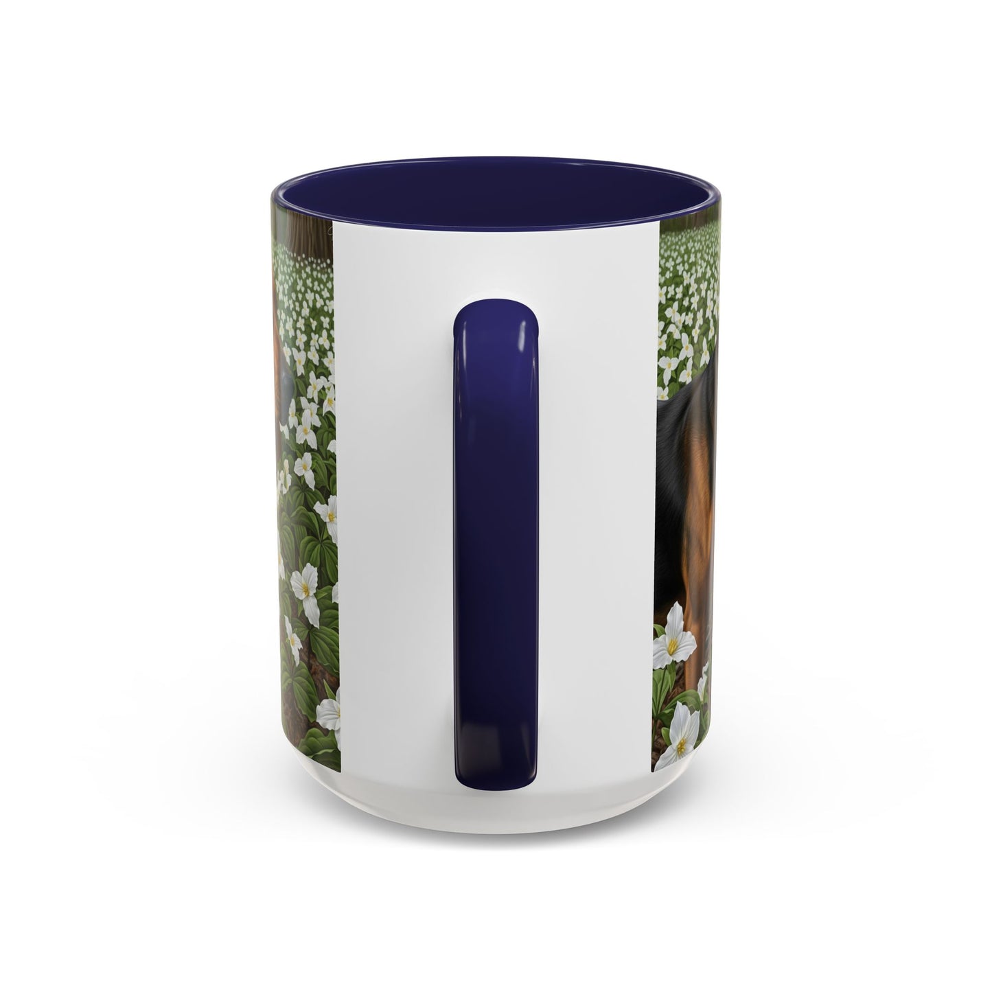 Treeing Walker Coonhound Accent Coffee Mug - Perfect Gift for Dog Lovers