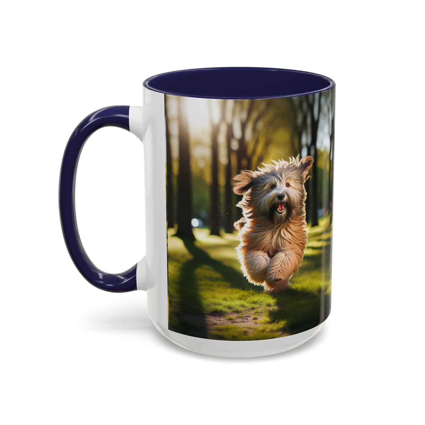 Polish Lowland Sheepdog Accent Coffee Mug - Perfect Gift for Dog Lovers