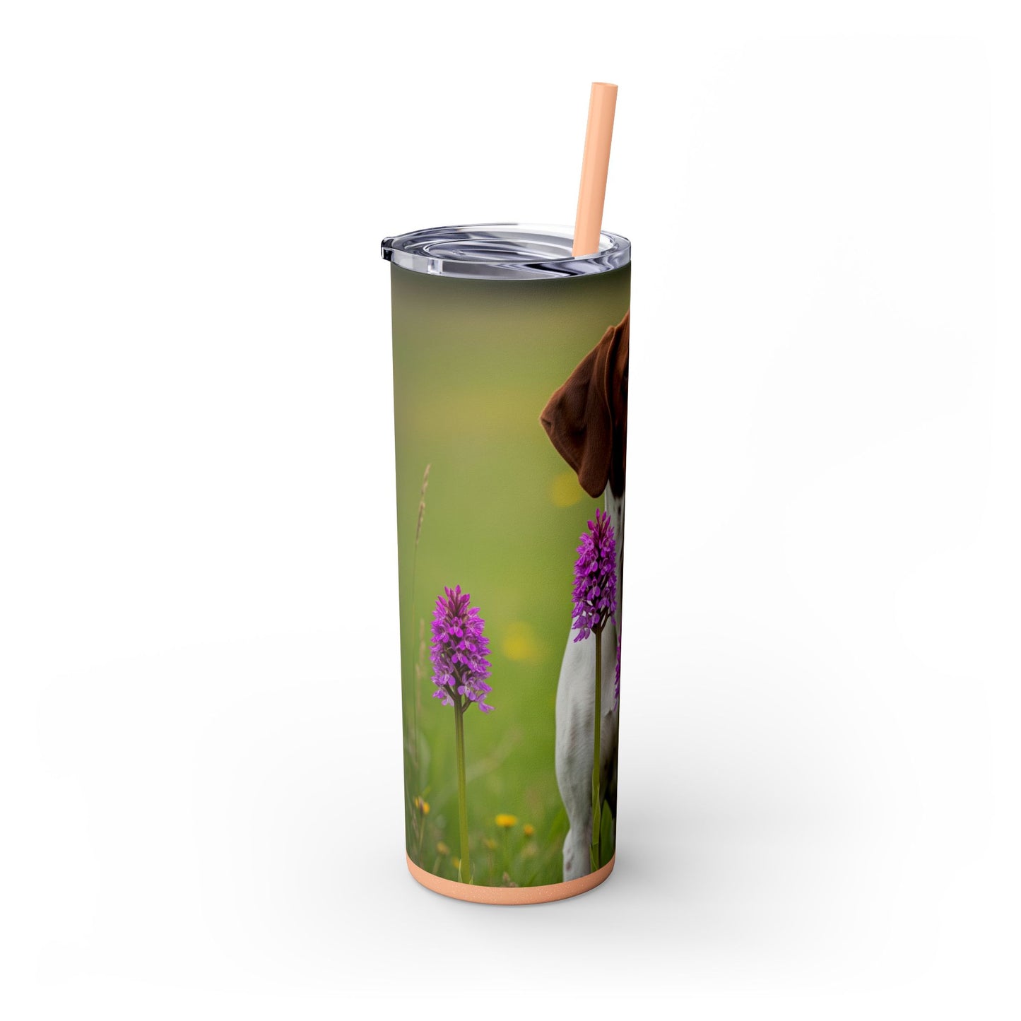 Pointer Skinny Tumbler with Straw, 20oz