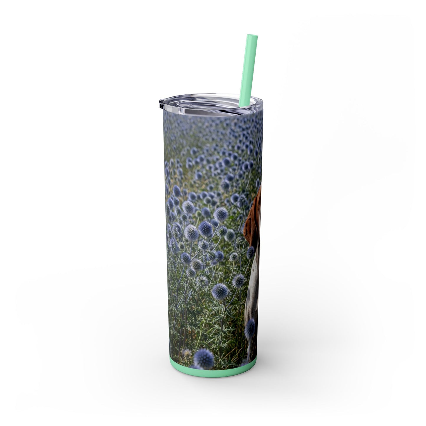 Braque Francais Pyrenean Tumbler with Straw, 20oz