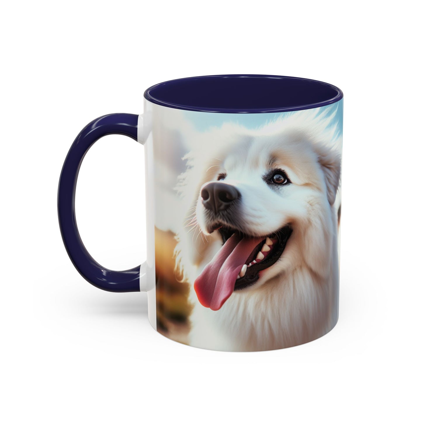 Pyrenean Mountain Dog Accent Coffee Mug - Perfect Gift for Dog Lovers