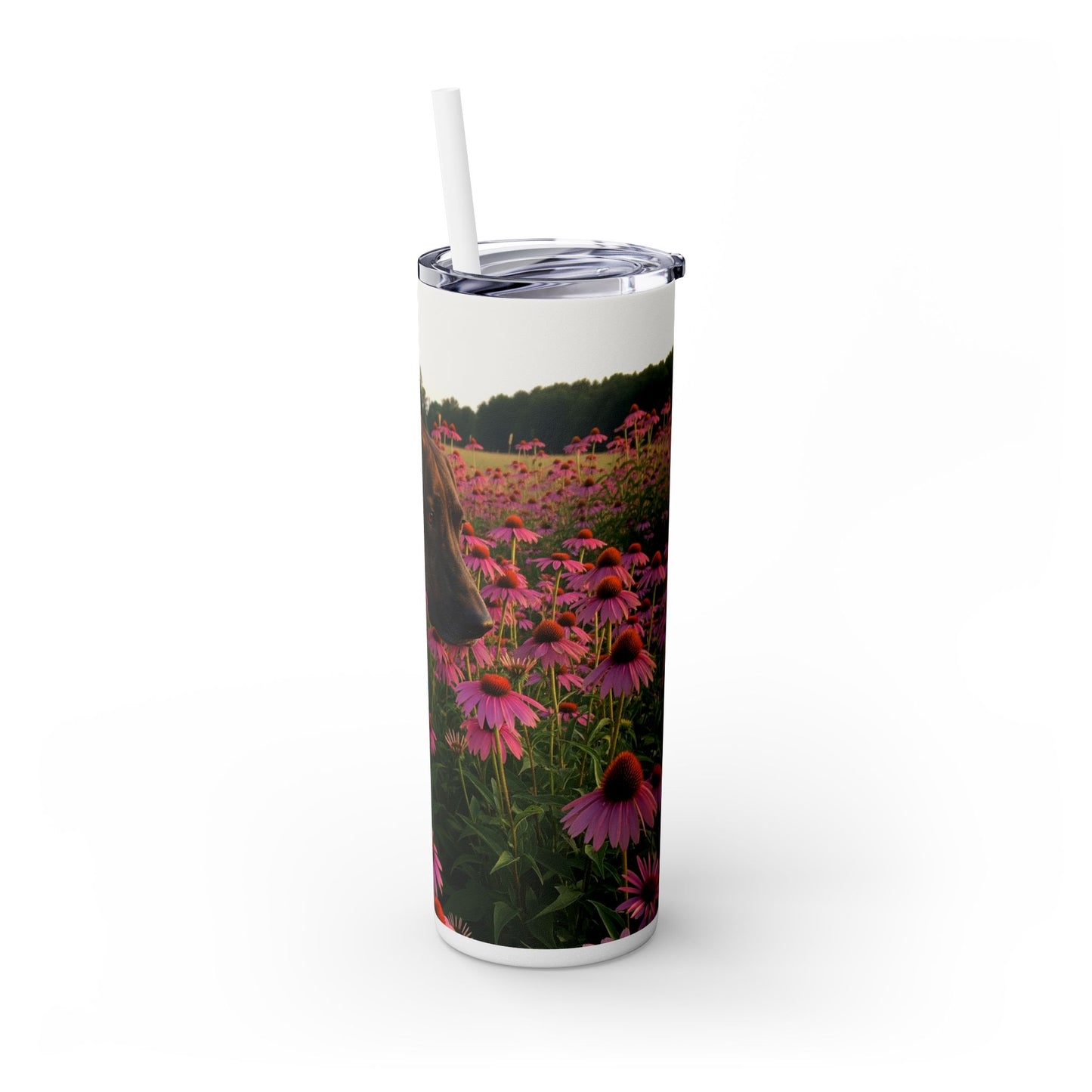 Treeing Tennessee Brindle Tumbler with Straw, 20oz