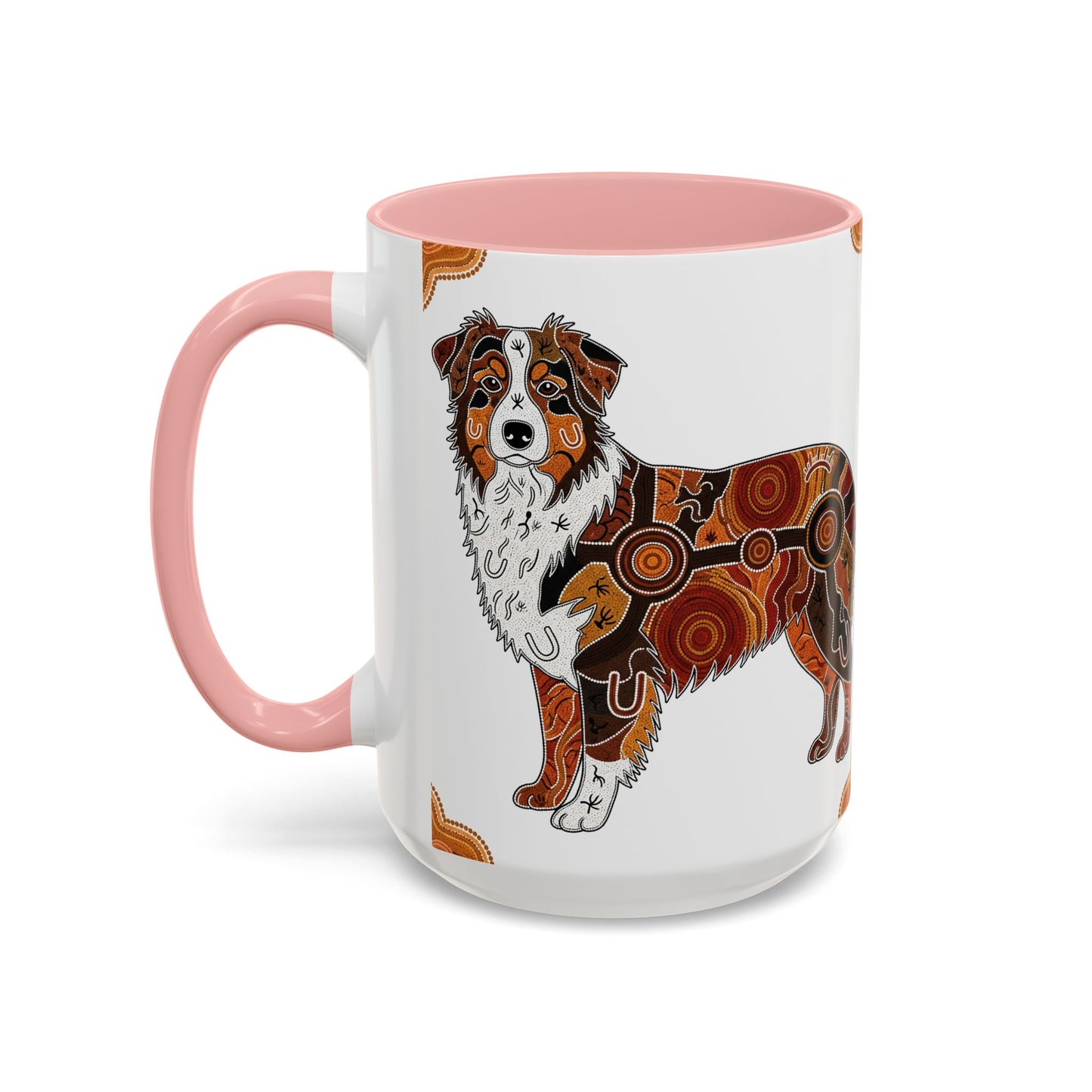 Australian Shepherd Accent Coffee Mug - Perfect Gift for Dog Lovers