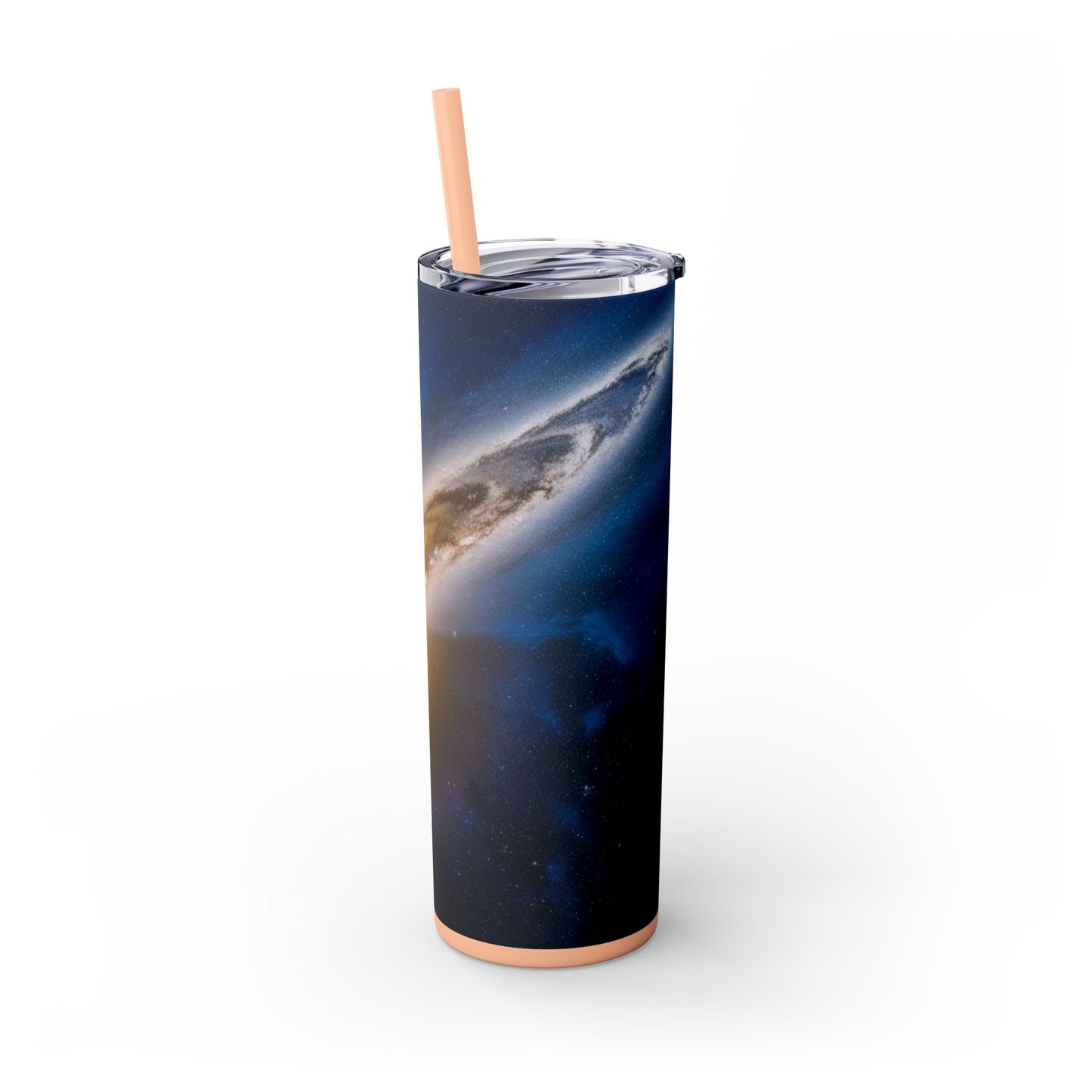 North Star Skinny Tumbler with Straw, 20oz