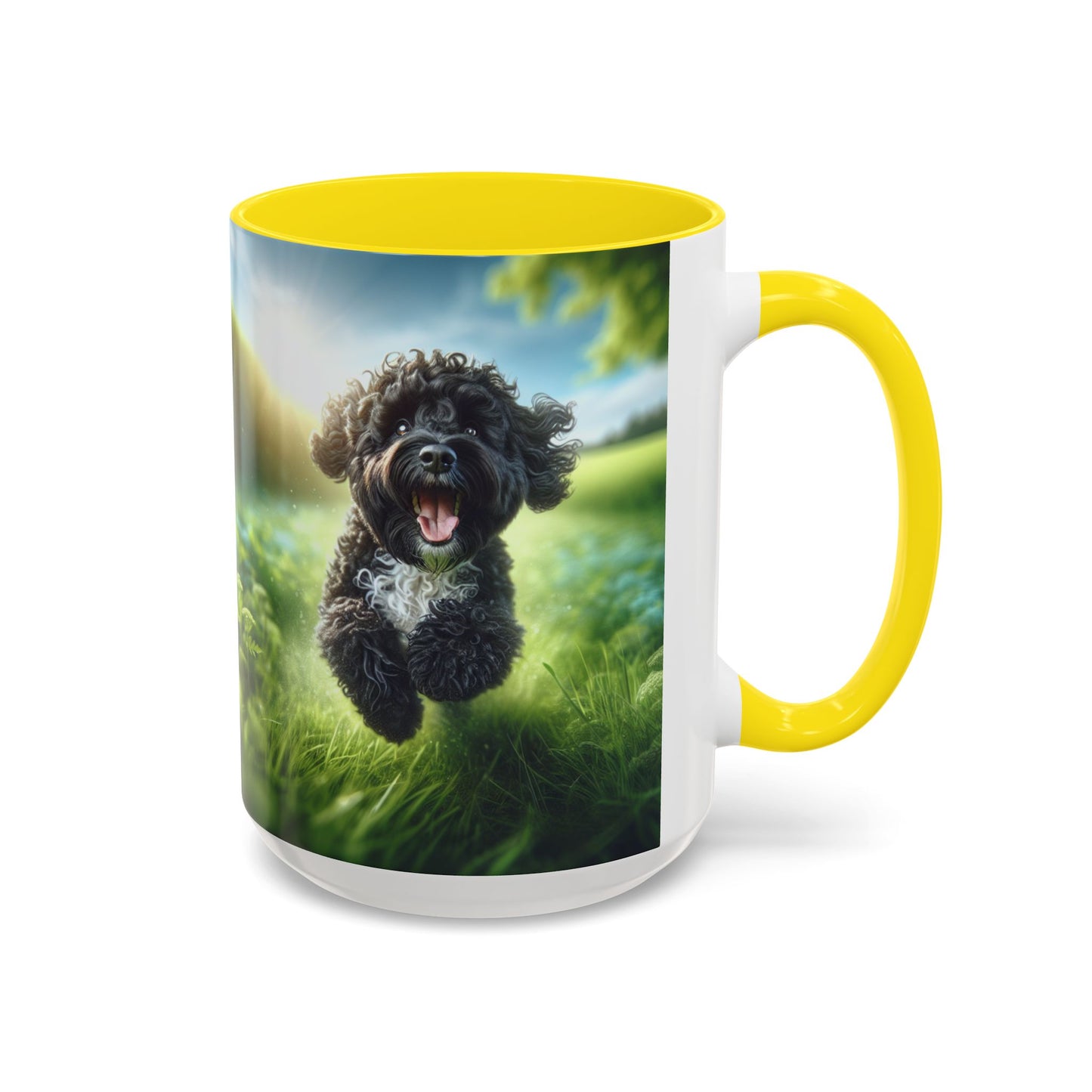 Portuguese Water Dog Accent Coffee Mug - Perfect Gift for Dog Lovers