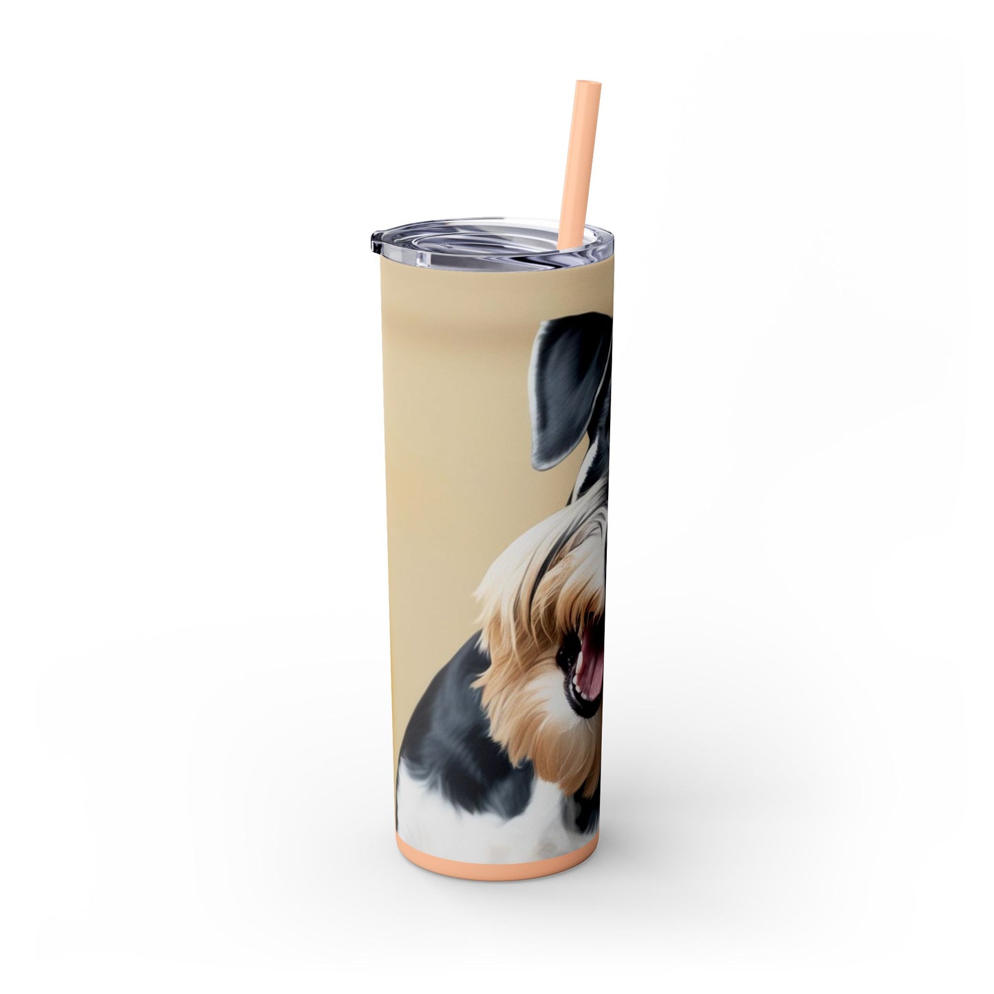 Giant Schnauzer Tumbler with Straw, 20oz