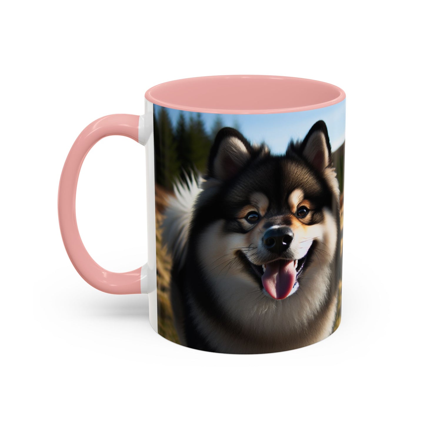 Norwegian Buhund Accent Coffee Mug - Perfect Gift for Dog Lovers