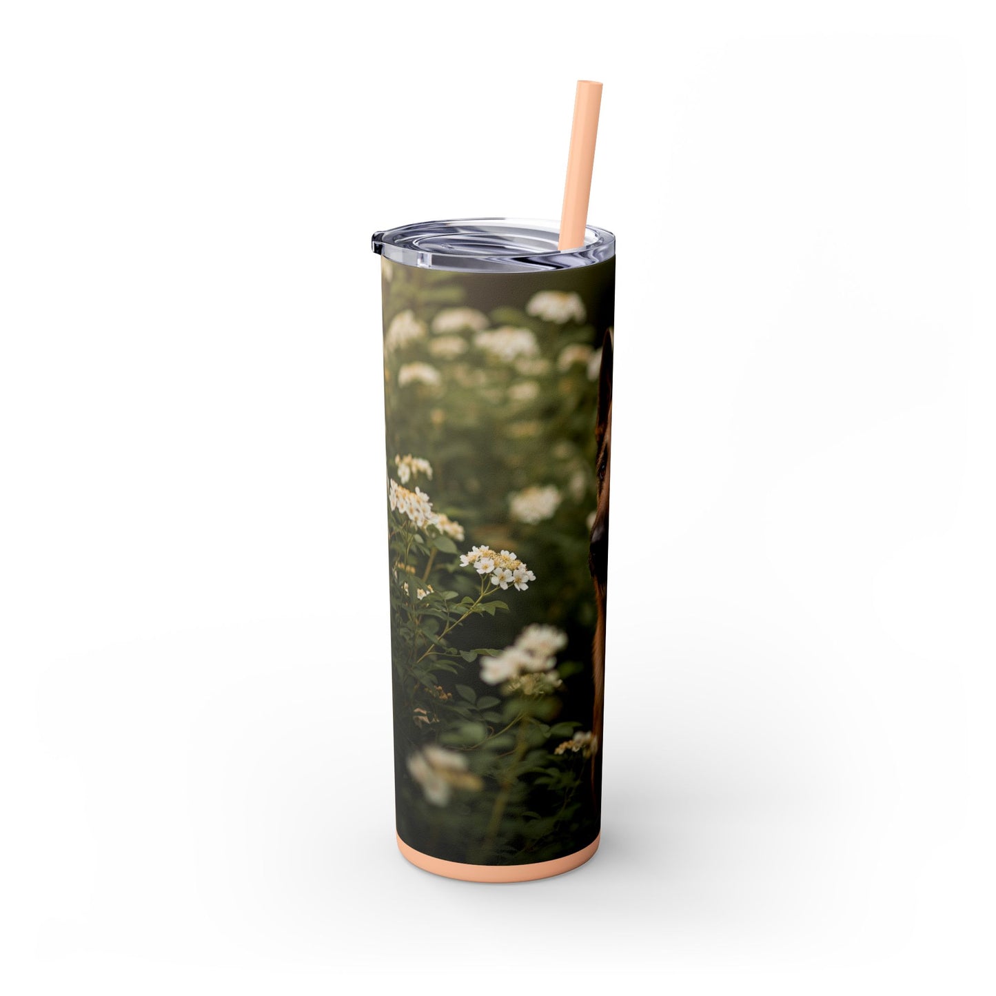 Belgian Shepherd Dog Laekenois Tumbler with Straw, 20oz