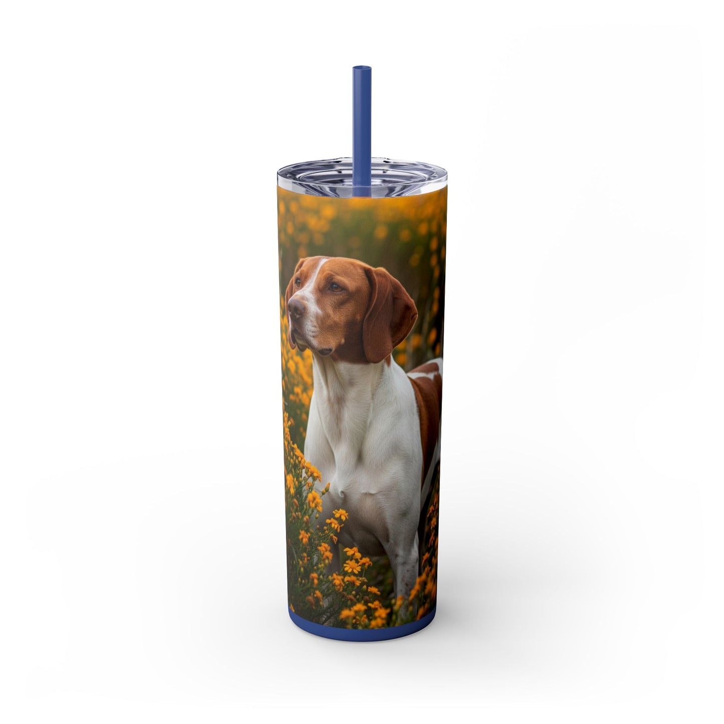 Portuguese Pointer Tumbler with Straw, 20oz