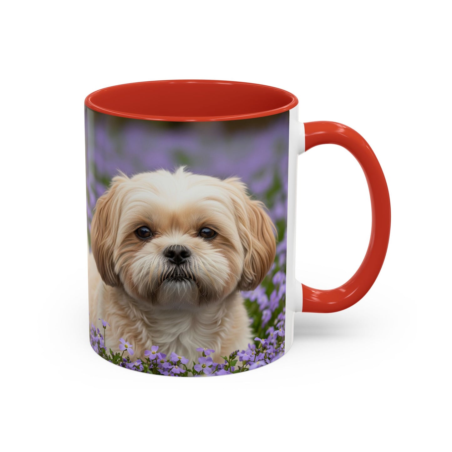 Shih-poo Accent Coffee Mug - Perfect Gift for Dog Lovers