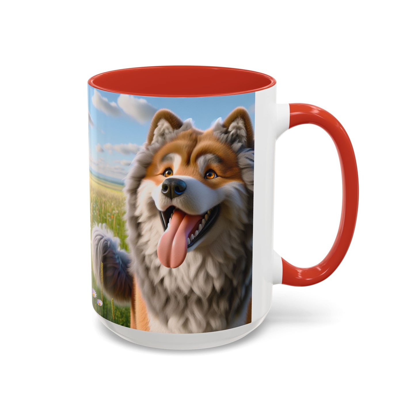 Hokkaido Accent Coffee Mug - Perfect Gift for Dog Lovers