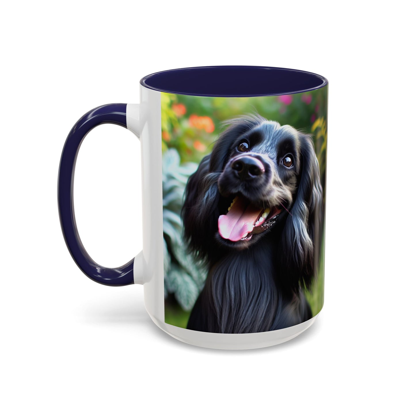 Blue Picardy Spaniel Accent Coffee Mug - Perfect Gift for Dog Lovers