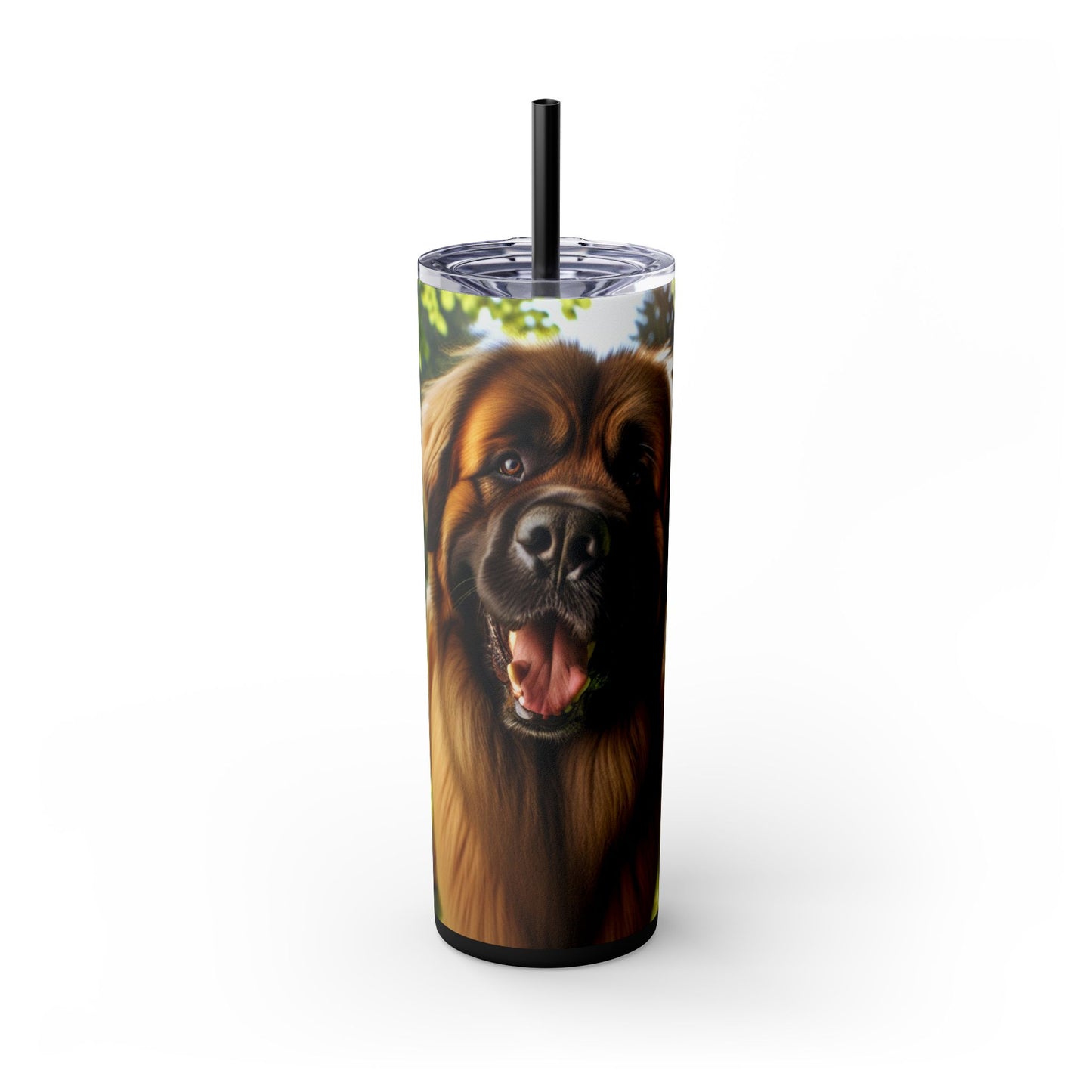 Leonberger Tumbler with Straw, 20oz