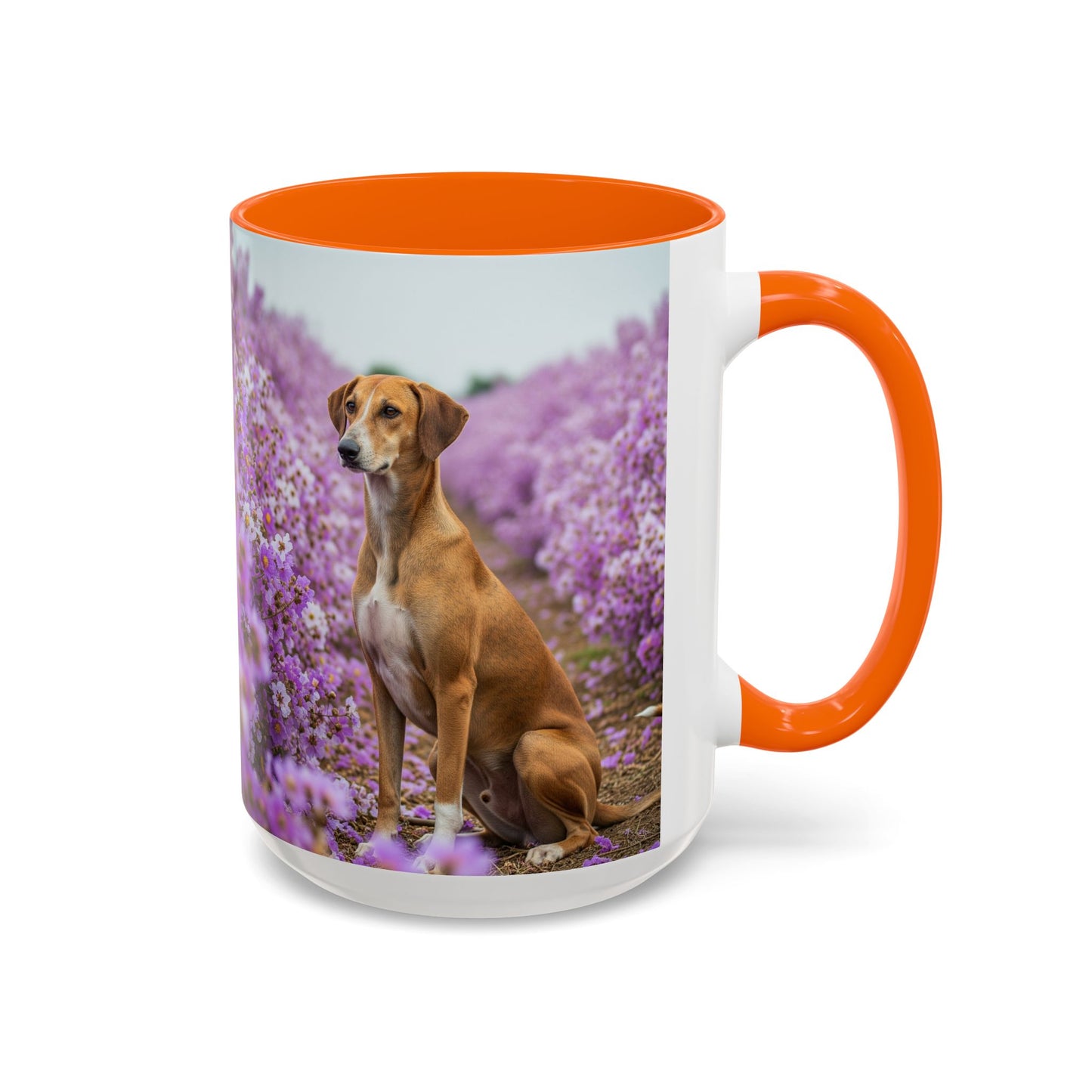 Banjara Hound Accent Coffee Mug - Perfect Gift for Dog Lovers
