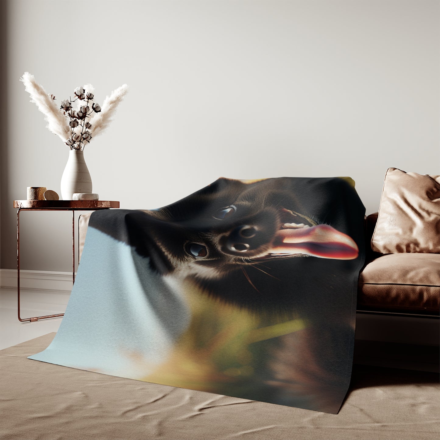 Schipperke Sweatshirt Blanket