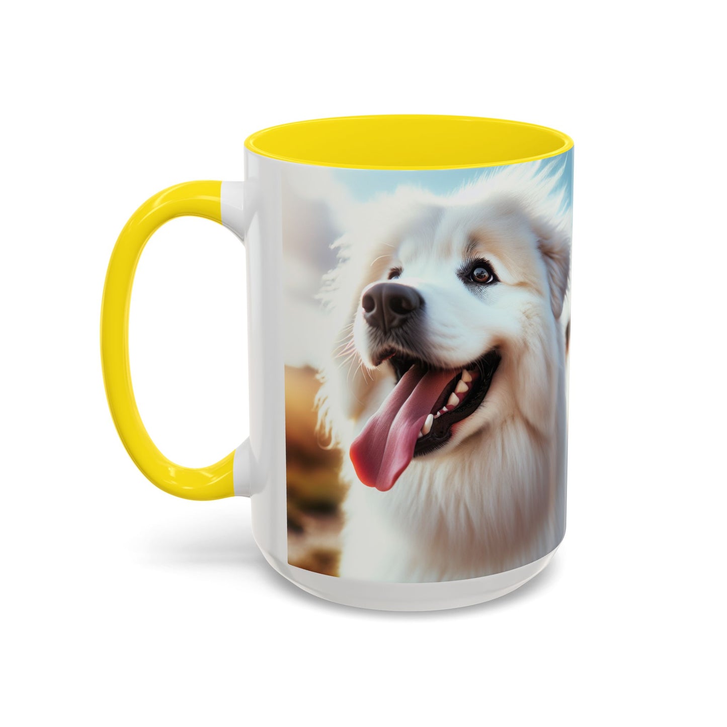 Pyrenean Mountain Dog Accent Coffee Mug - Perfect Gift for Dog Lovers
