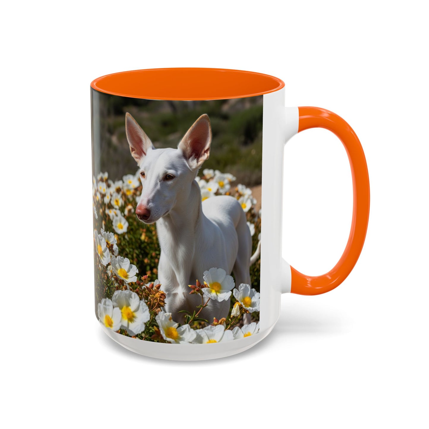 Ibizan Hound Accent Coffee Mug - Perfect Gift for Dog Lovers