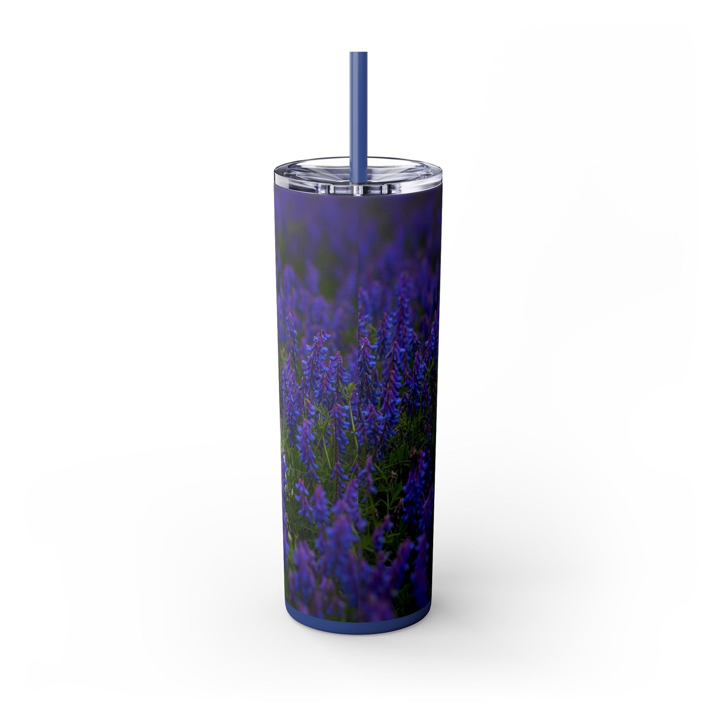 Pomeranian Skinny Tumbler with Straw, 20oz