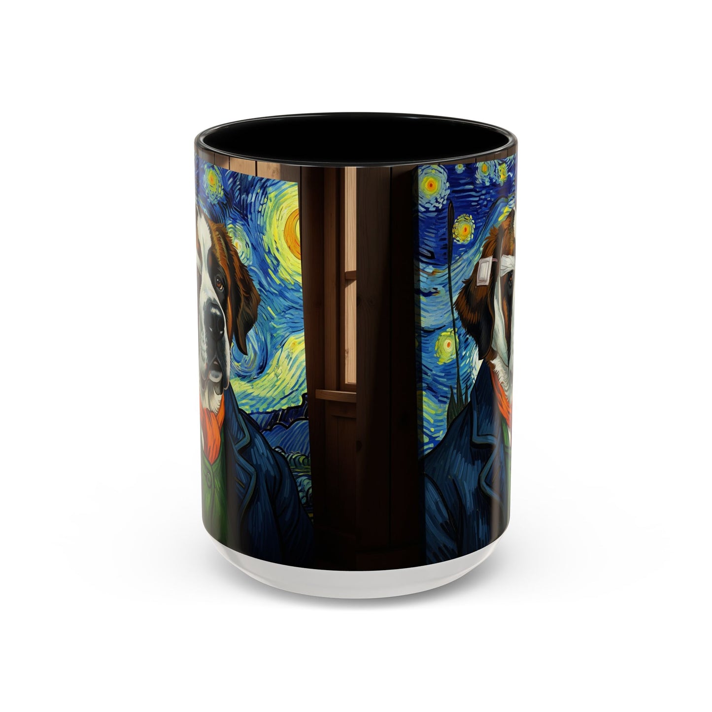 Saint Bernard Accent Coffee Mug - Perfect Gift for Dog Lovers