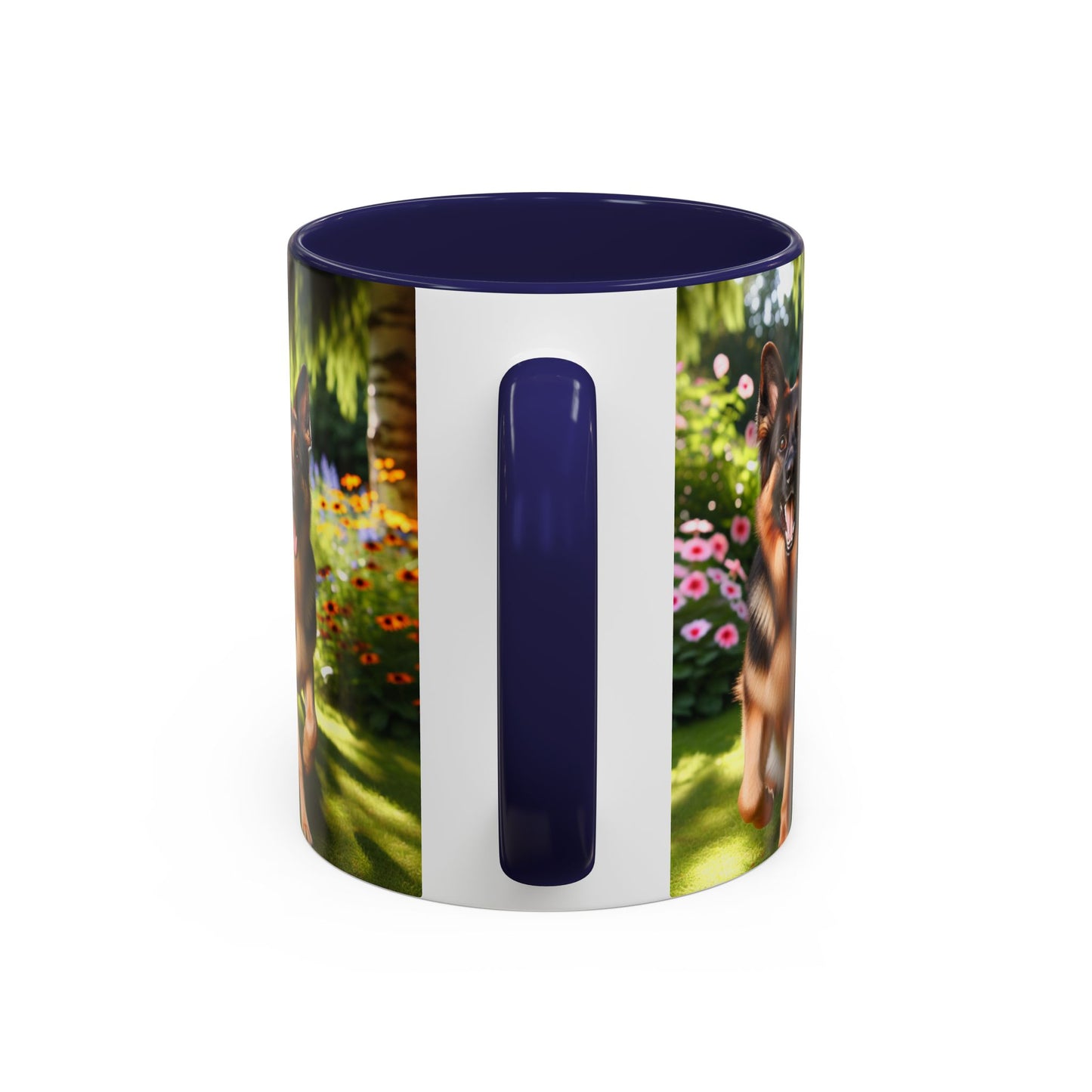 German Shepherd Accent Coffee Mug - Perfect Gift for Dog Lovers