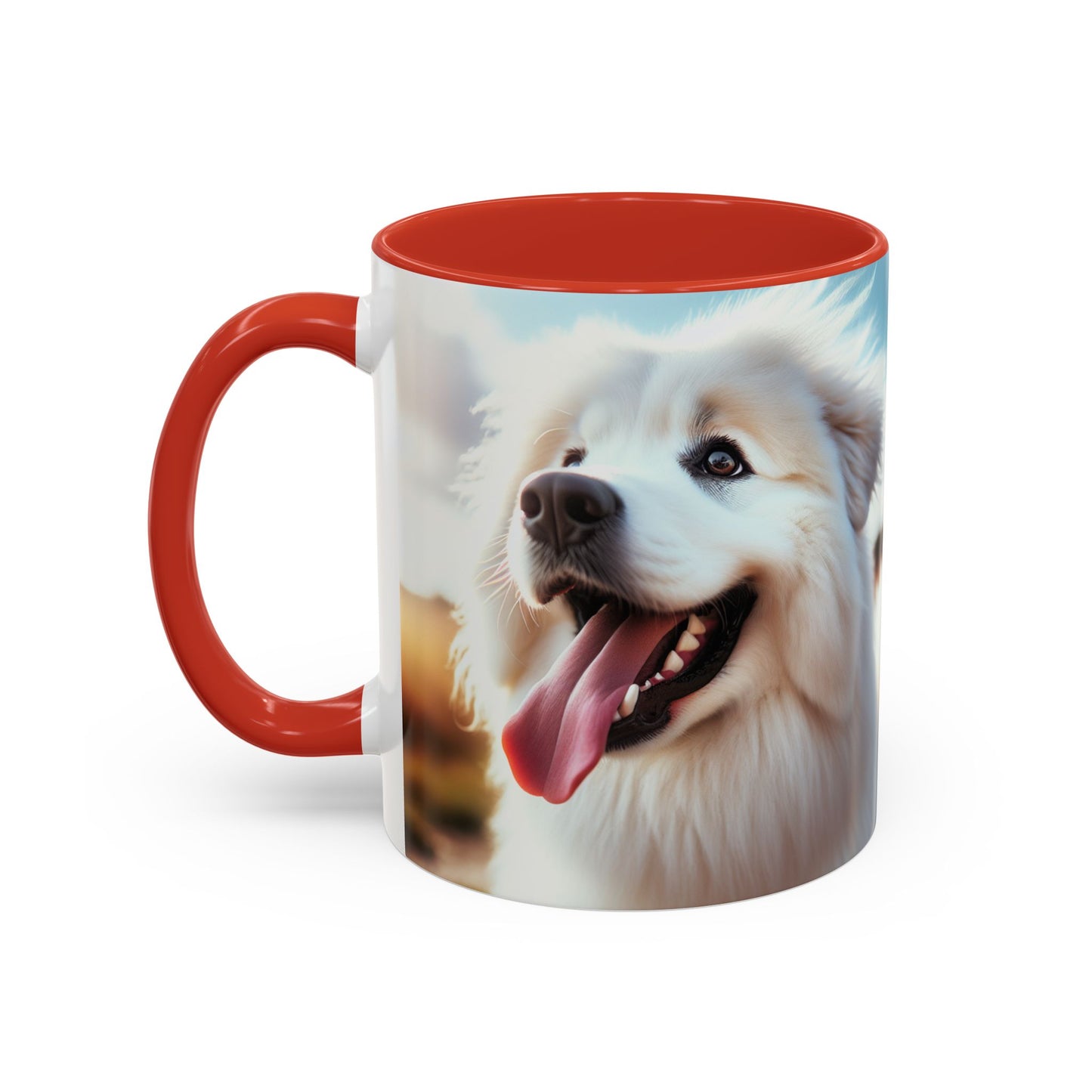 Pyrenean Mountain Dog Accent Coffee Mug - Perfect Gift for Dog Lovers