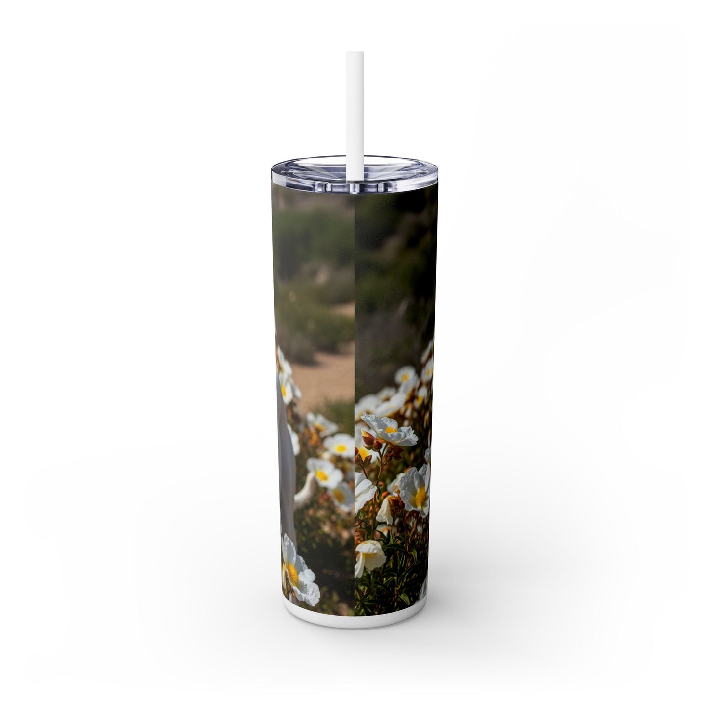 Ibizan Hound Tumbler with Straw, 20oz