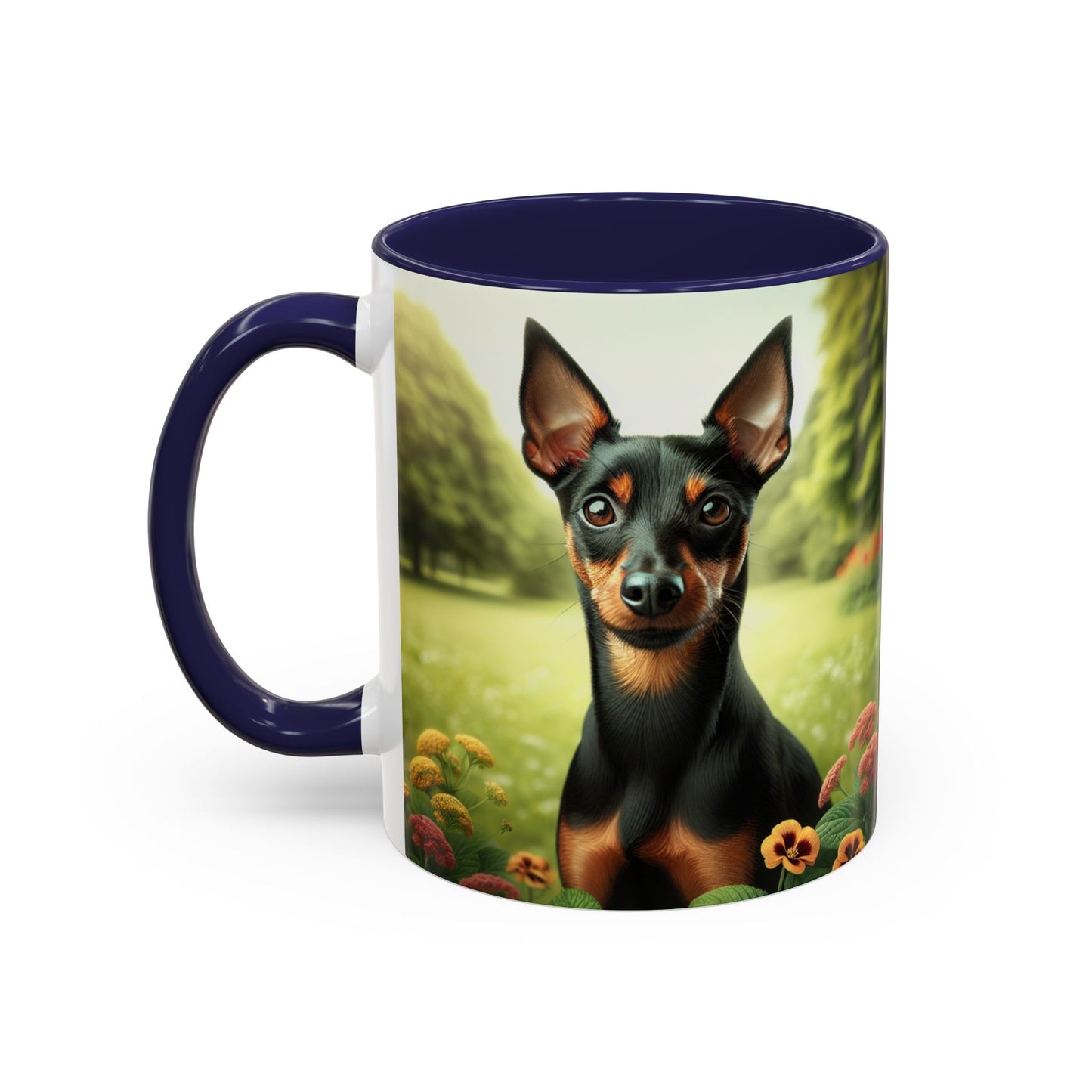 Manchester Terrier Accent Coffee Mug - Perfect Gift for Dog Lovers